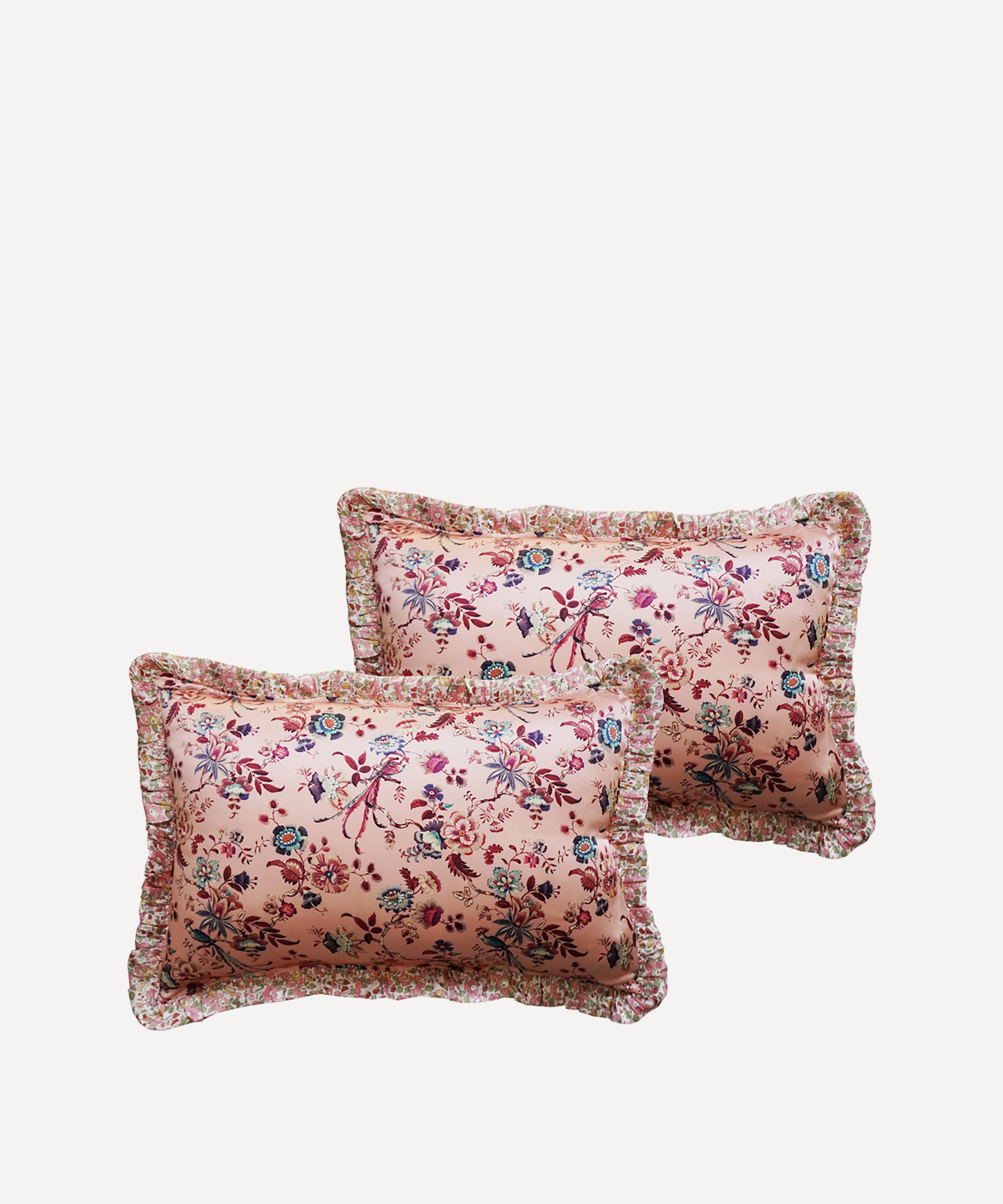 Coco & Wolf Jannah And Betsy Field Frill Edge Pillowcases Set Of Two