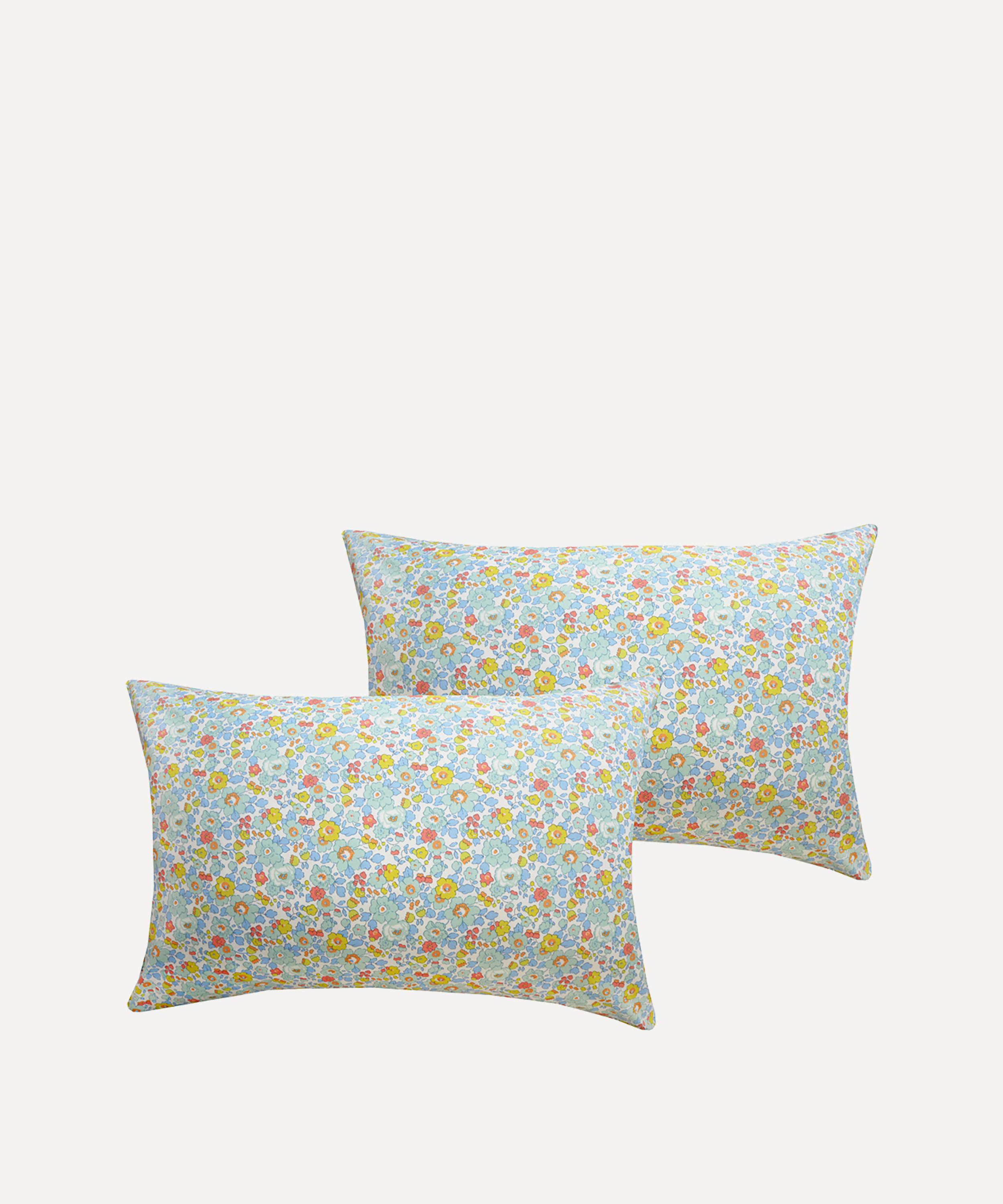 Shop Coco & Wolf Betsy Sage Tana Lawn Cotton Pillowcases Set Of Two
