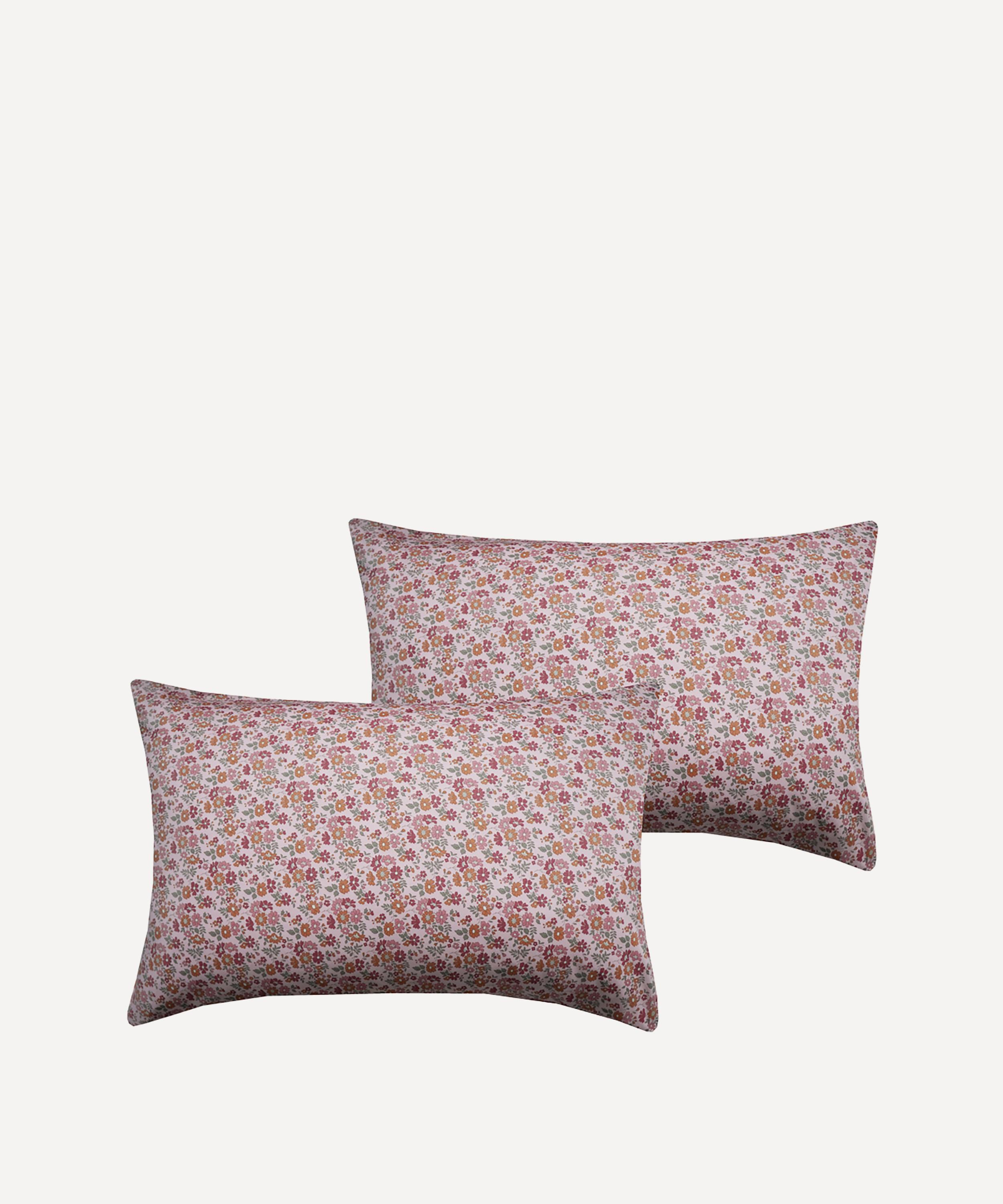 COCO & WOLF COCO & WOLF CAPEL FLORET TANA LAWN COTTON PILLOWCASES SET OF TWO 