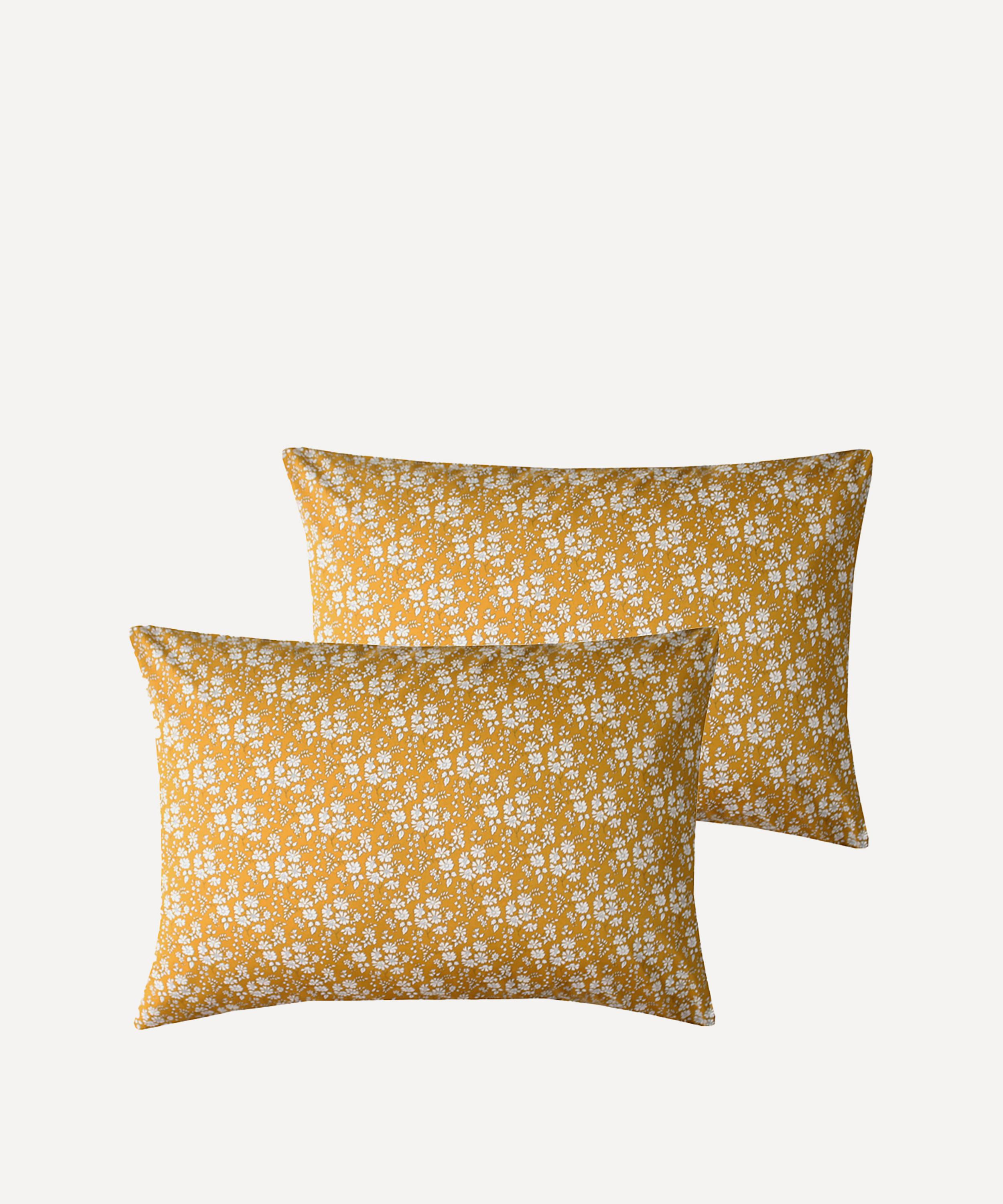 COCO & WOLF COCO & WOLF CAPEL TANA LAWN COTTON PILLOWCASES SET OF TWO 