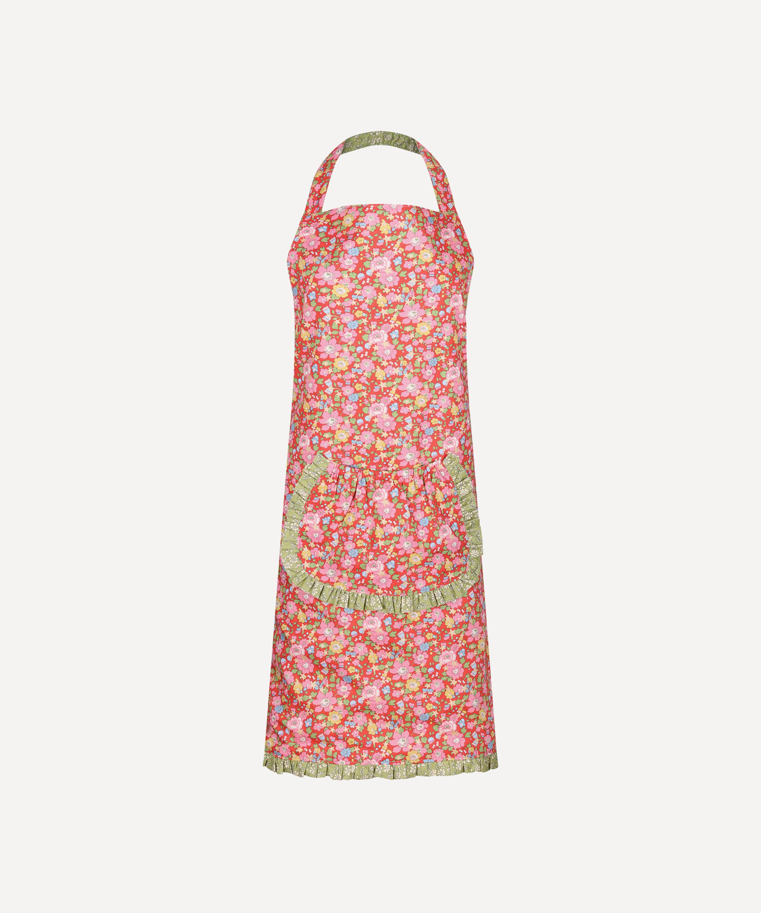 Coco & Wolf Betsy Star And Capel Reversible Ruffle Apron