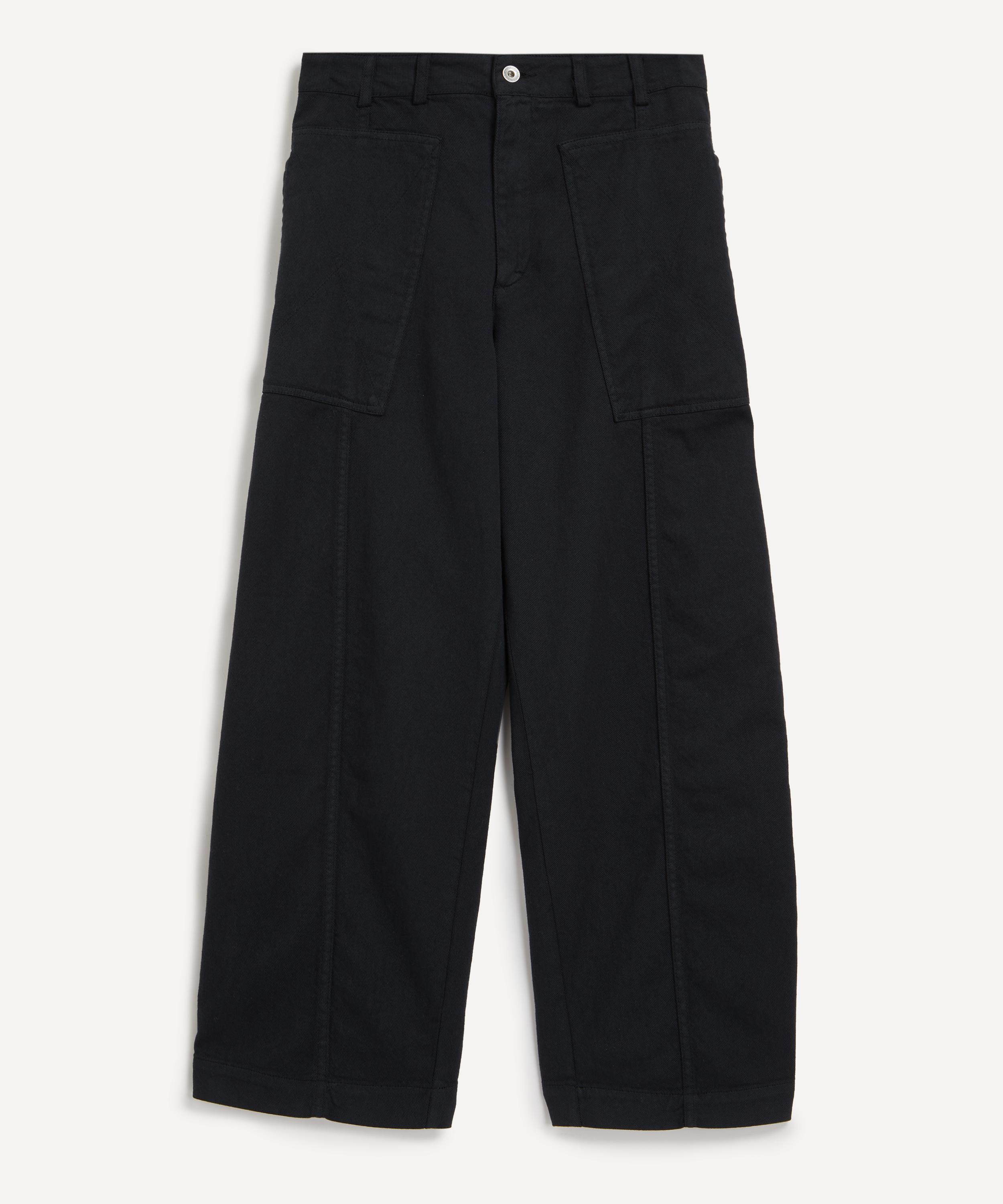 Ymc You Must Create Ymc Women's Peggy High-waisted Twill Trousers