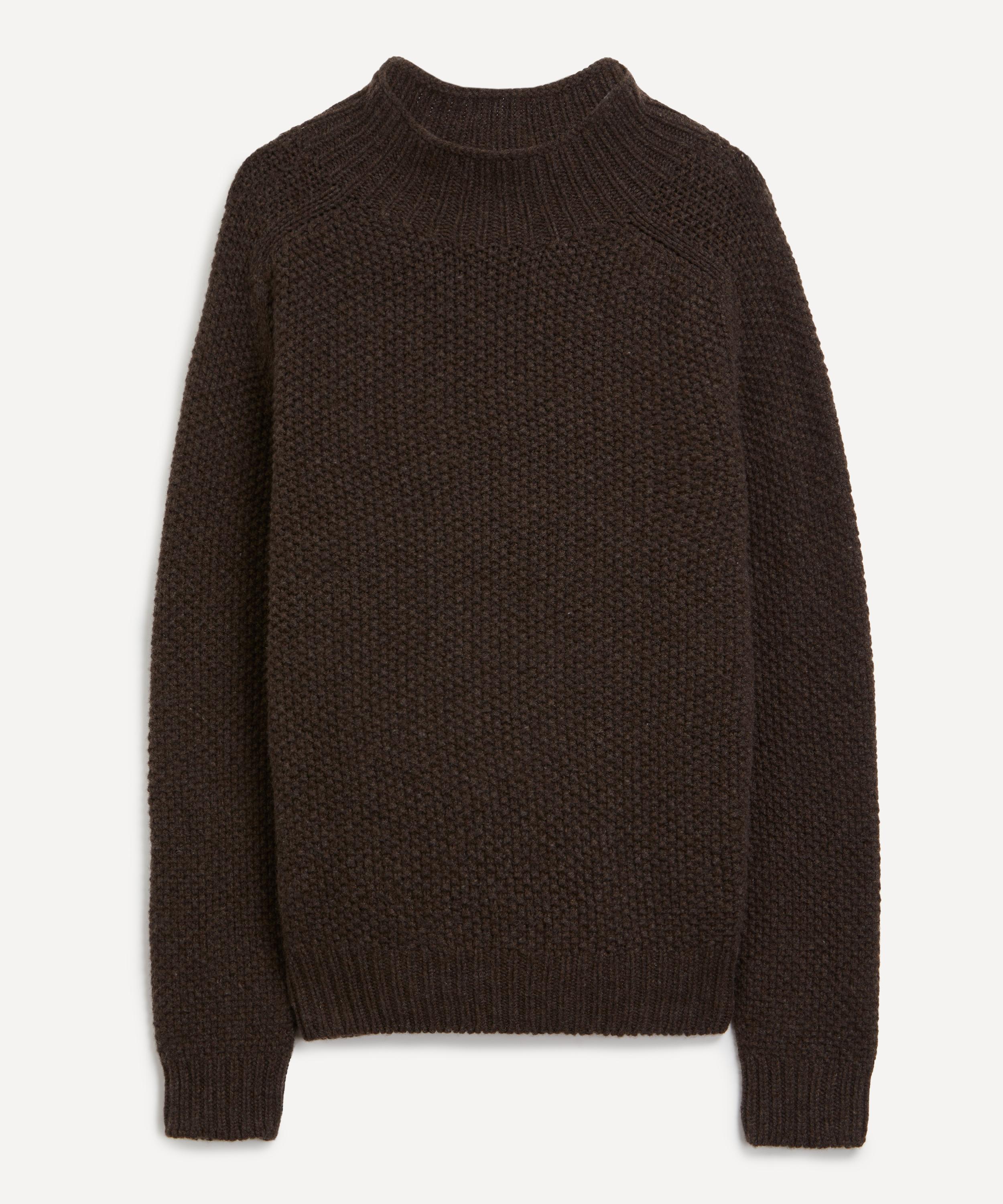 Ymc You Must Create Ymc Women's Loretta Moss-stitch Wool Jumper