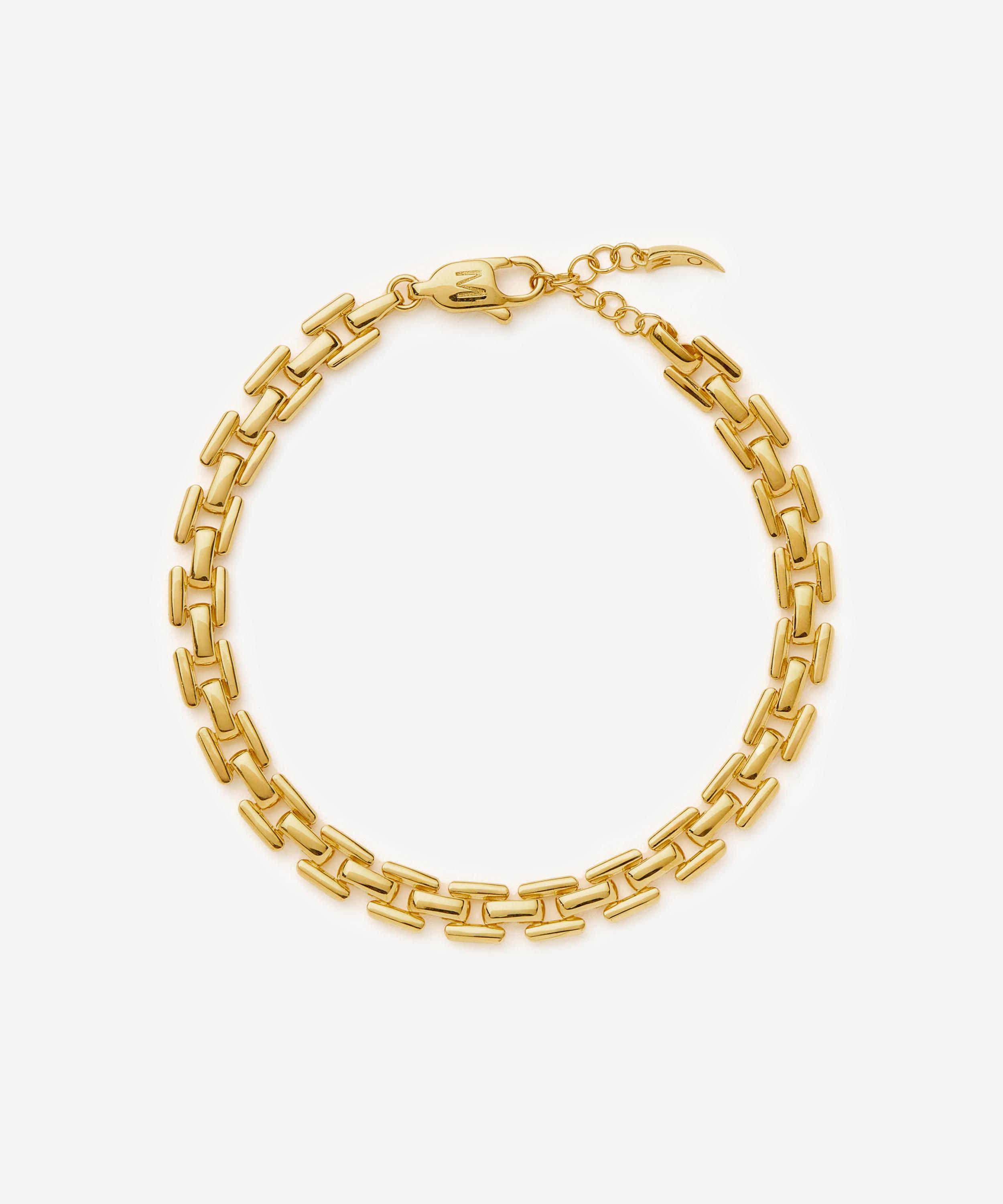 Missoma 18ct Gold-plated Timepiece Link Chain Bracelet