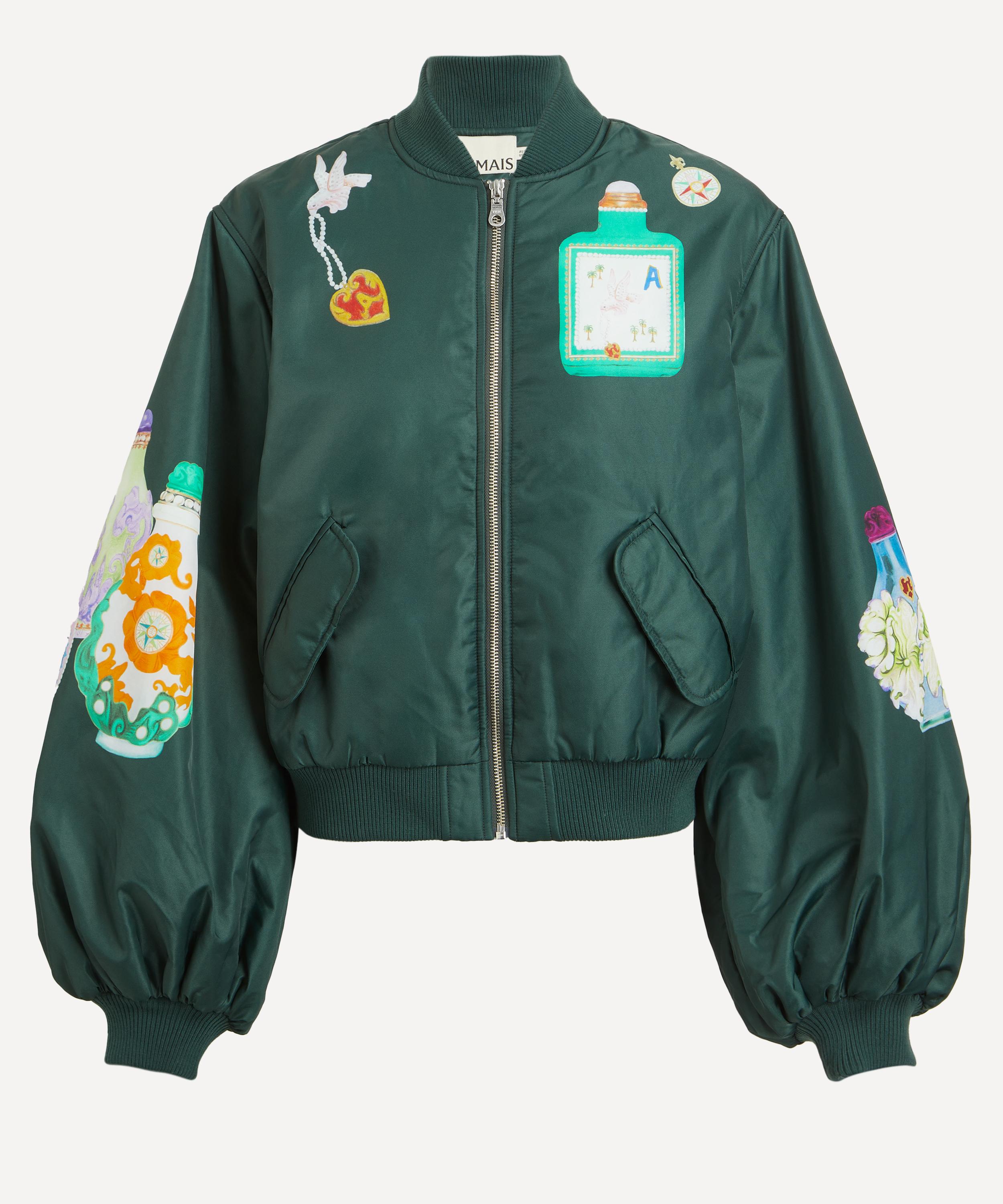 Alemais Women's Royal Bomber Jacket