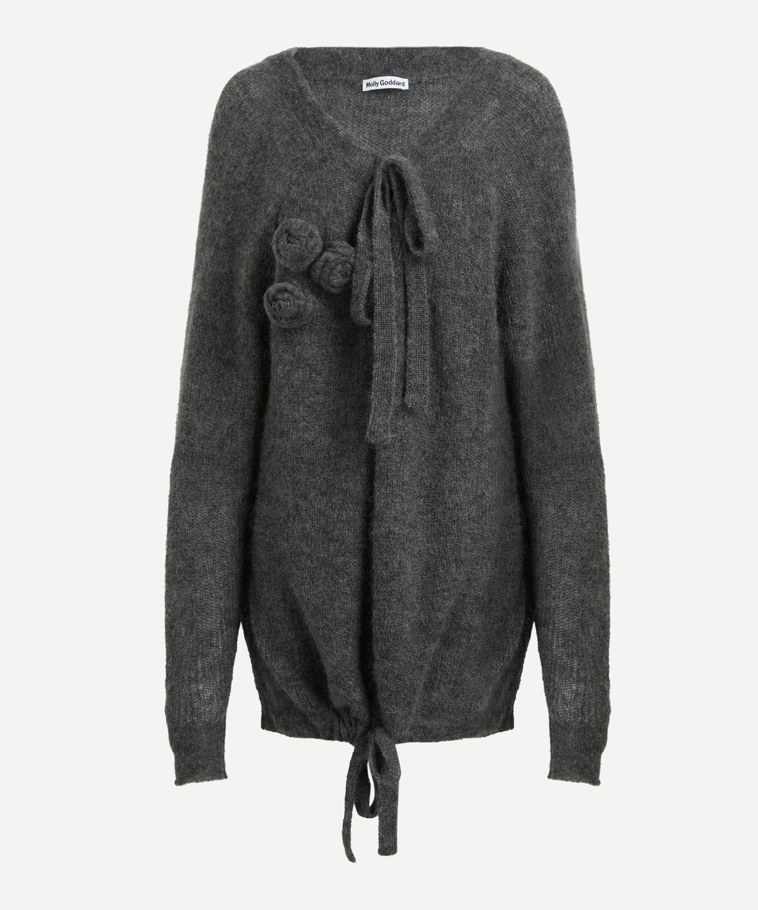 Shop Molly Goddard Women's Aggie Corsage Mohair Jumper