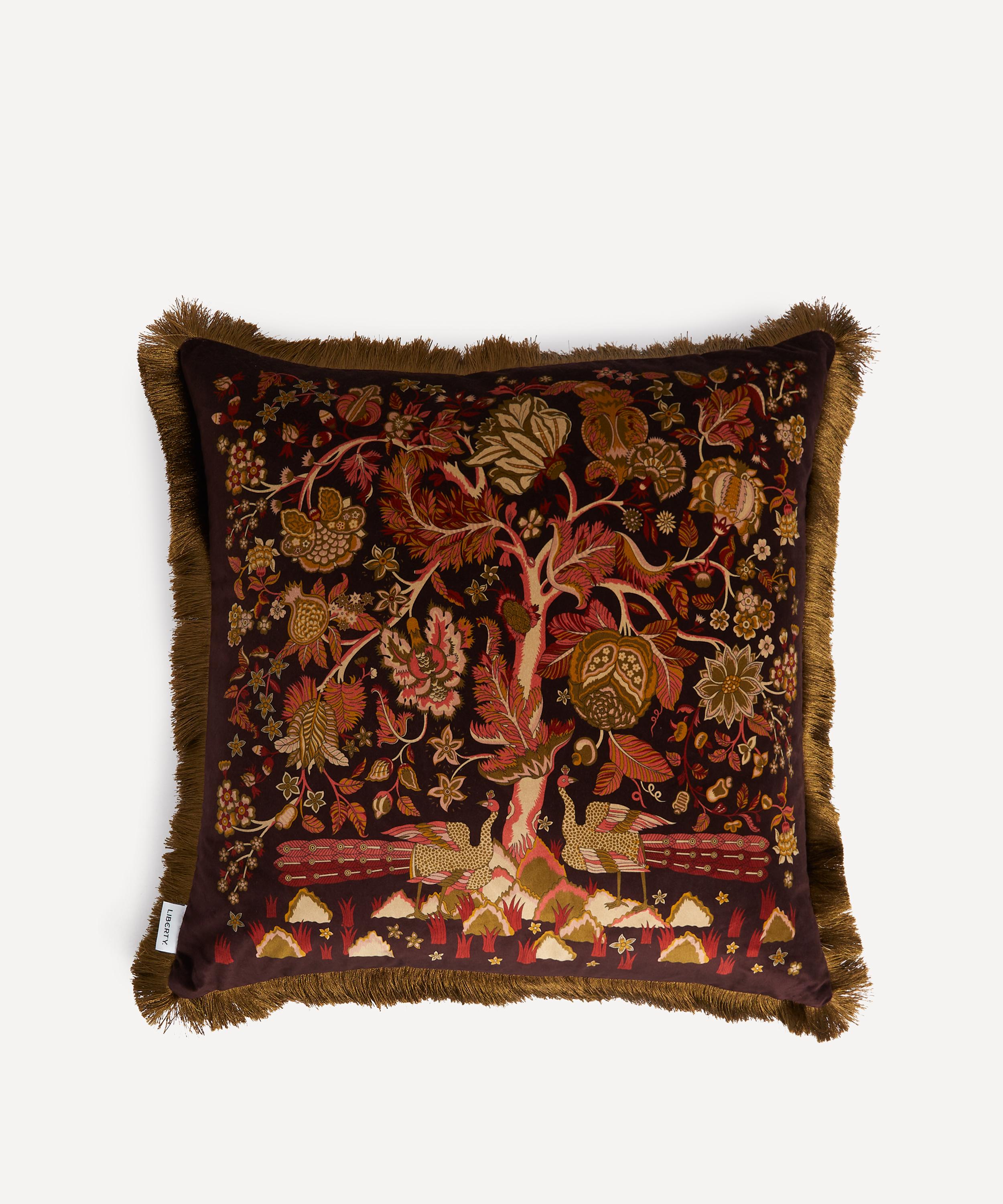 Shop Liberty Tree Of Life Velvet Cushion