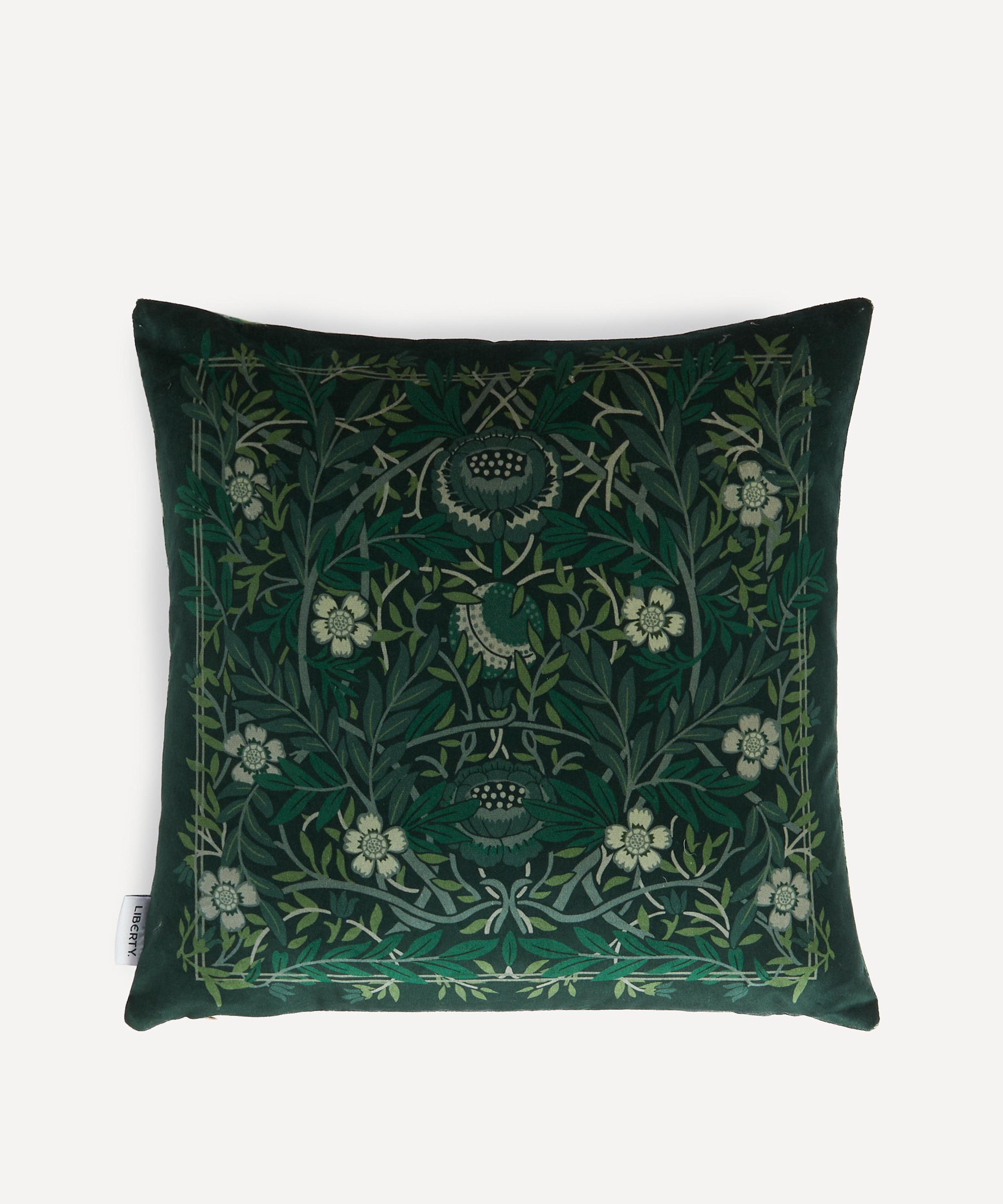 Shop Liberty Martha's Orchard Velvet Cushion