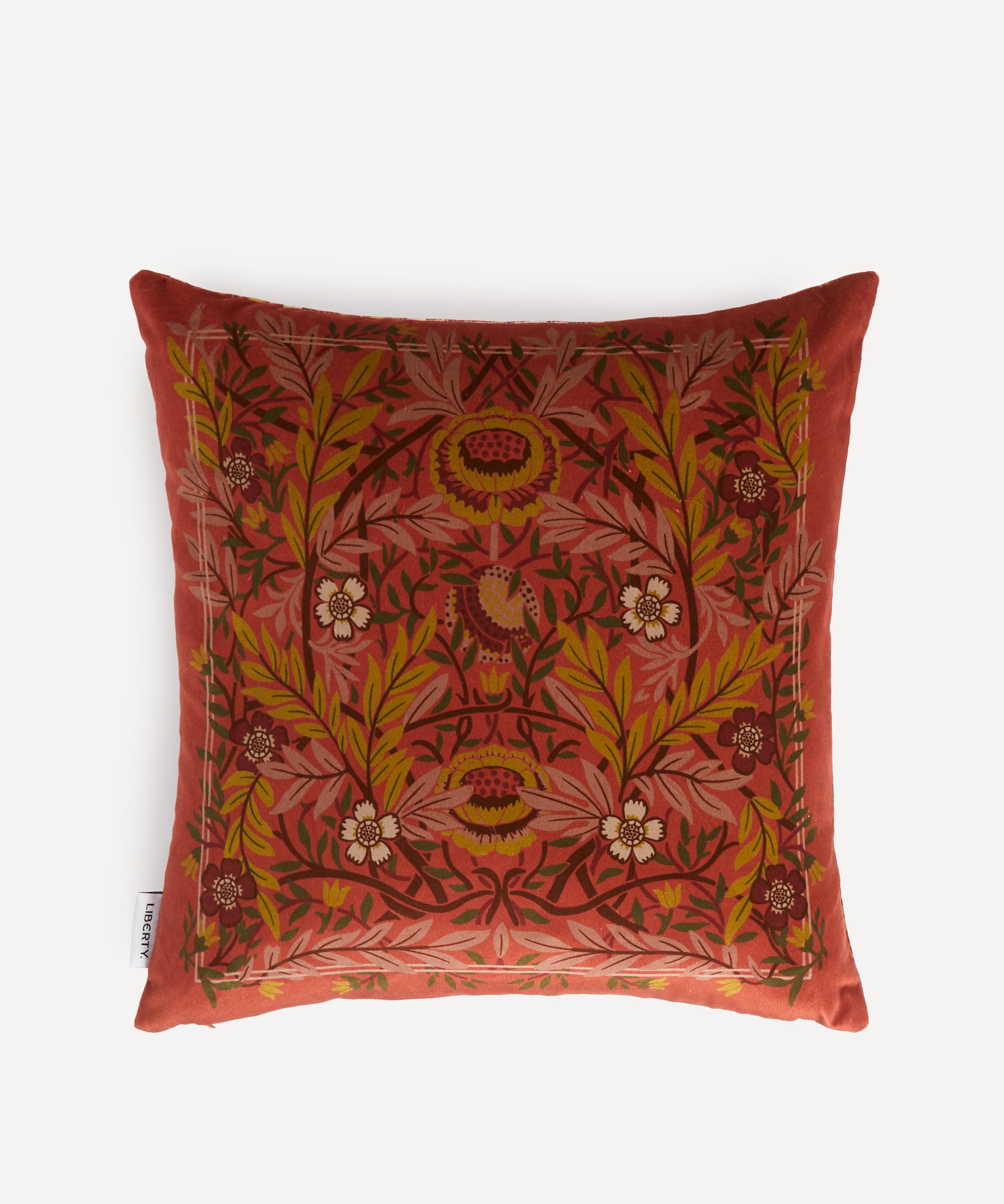 Shop Liberty Martha's Orchard Velvet Cushion