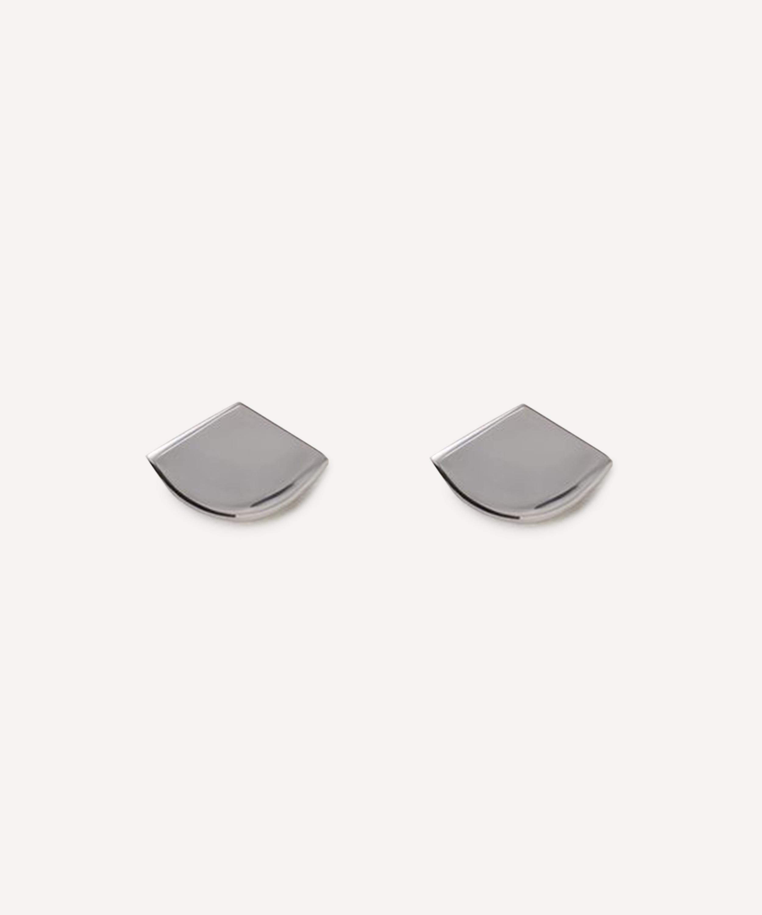 Annika Inez Sterling Silver Fan Post Earrings