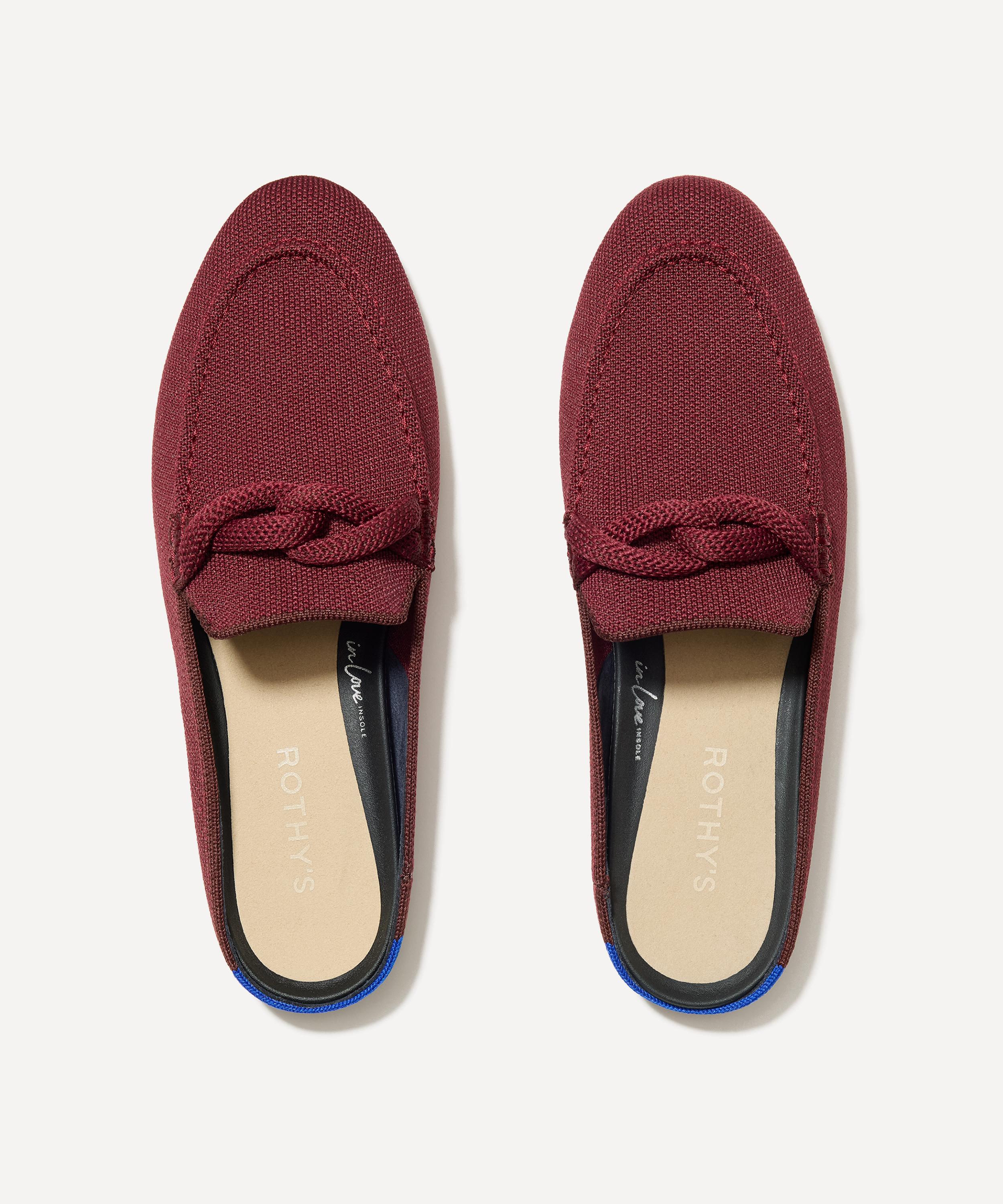 Rothy's Women's Mule Loafers Red 4.5