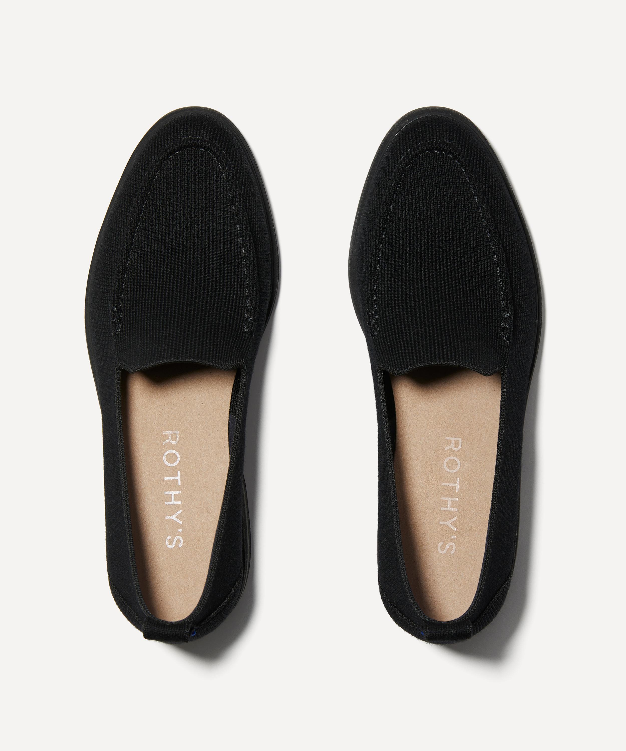 Rothy's Women's Lug Loafers Black 7