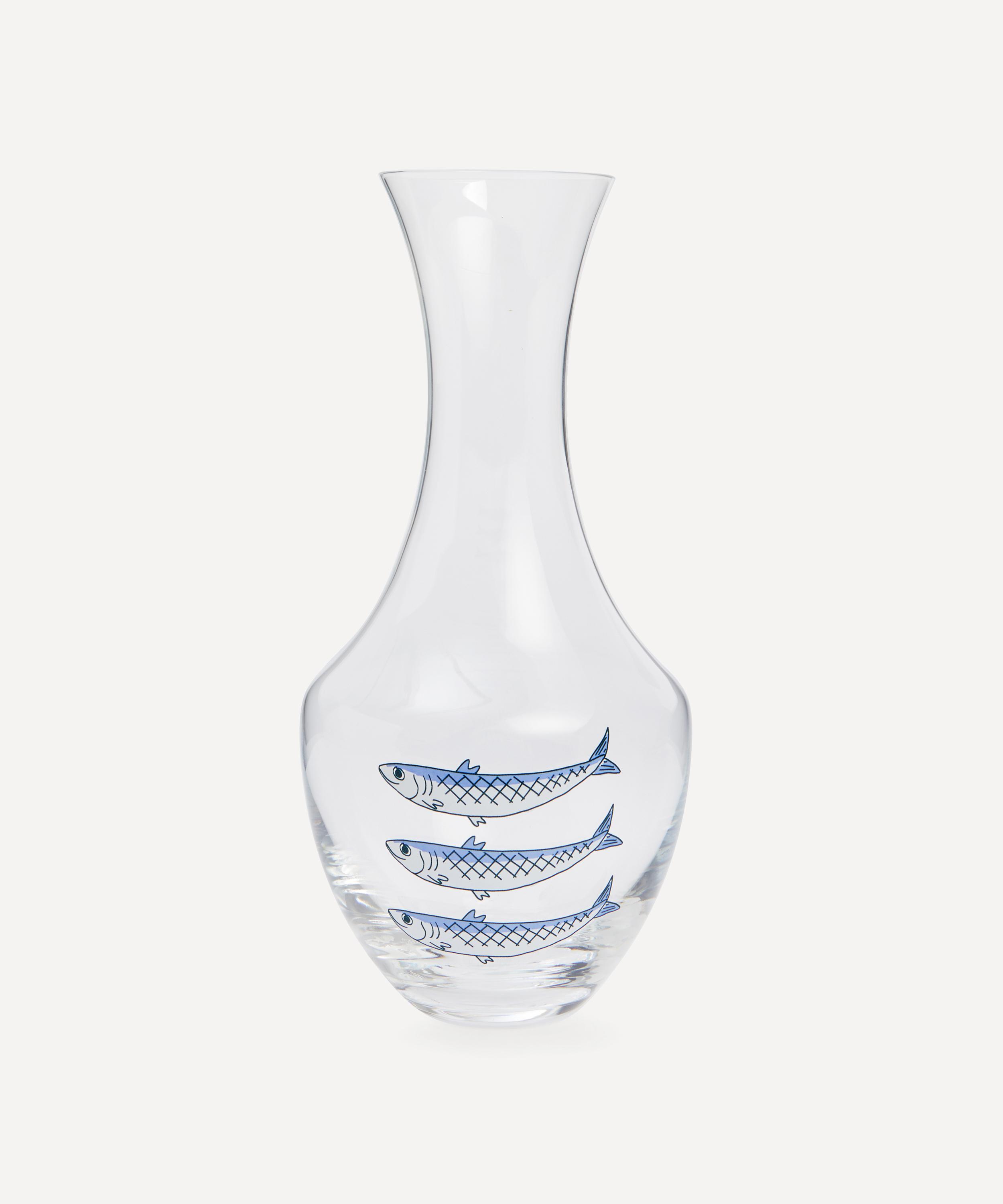 Anna + Nina Sardines Carafe In Transparent