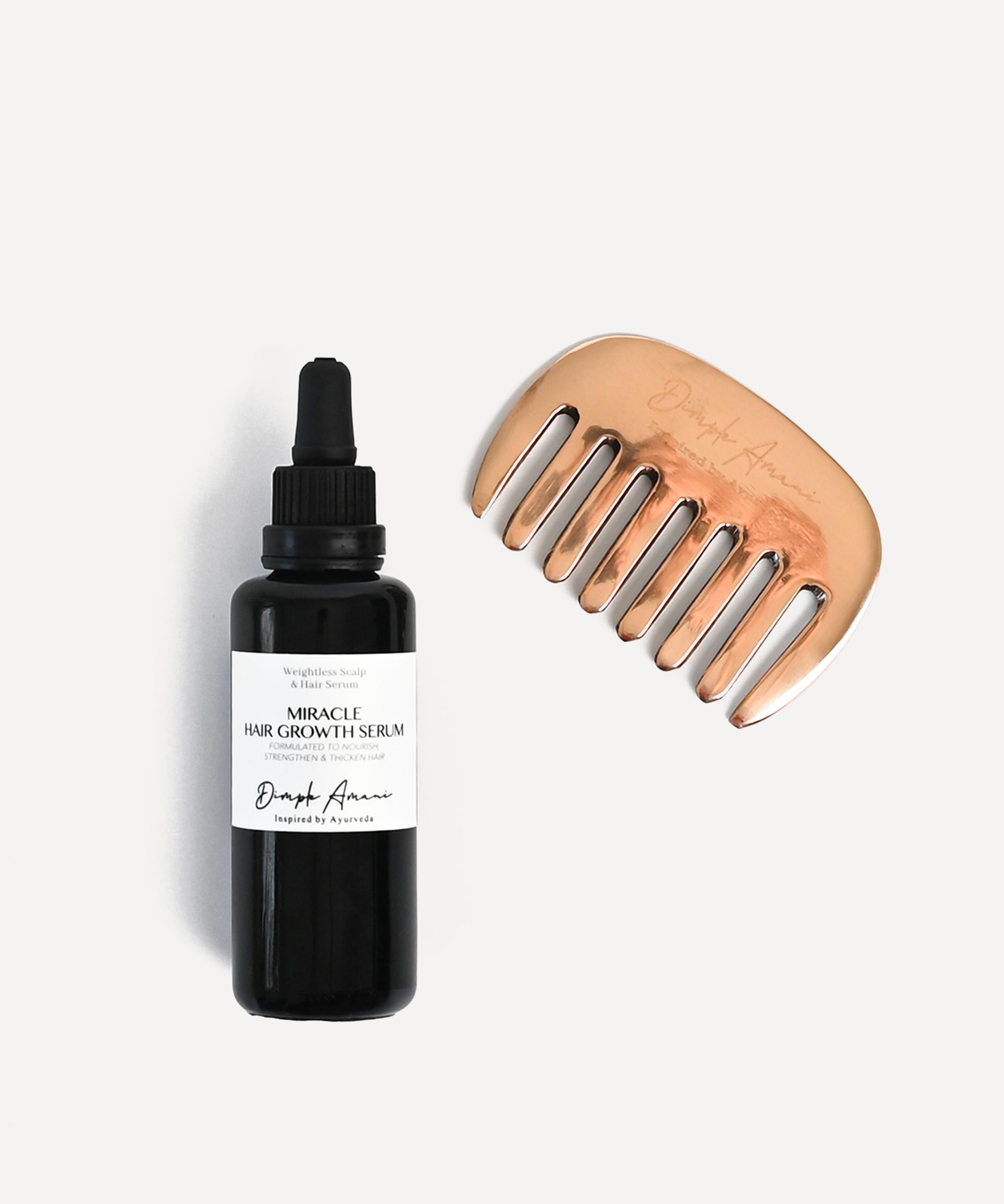 Dimple Amani Miracle Hair Growth Set With Copper Comb