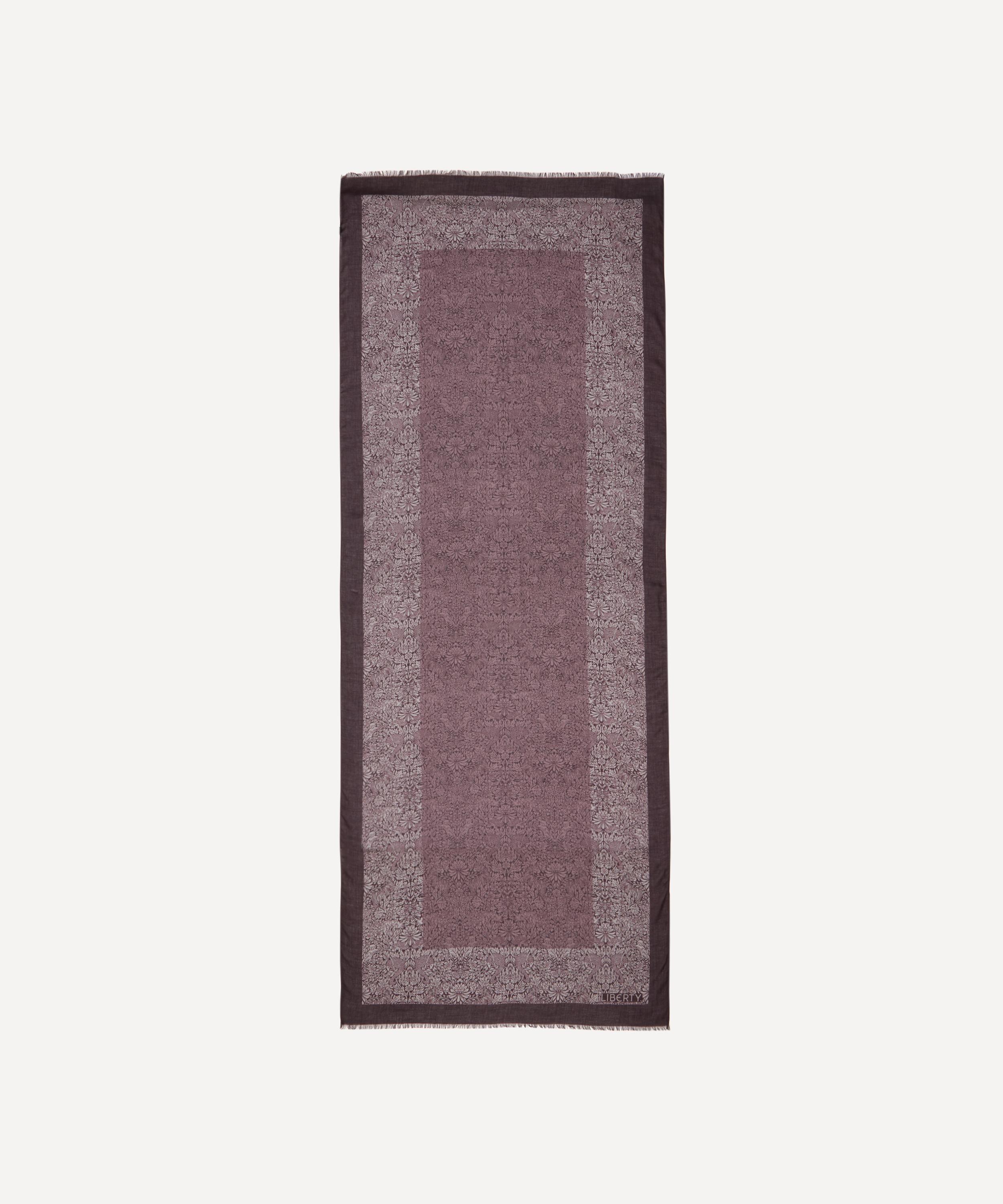 Liberty Mens Survival 70X180 Wool-Modal Scarf Burgundy