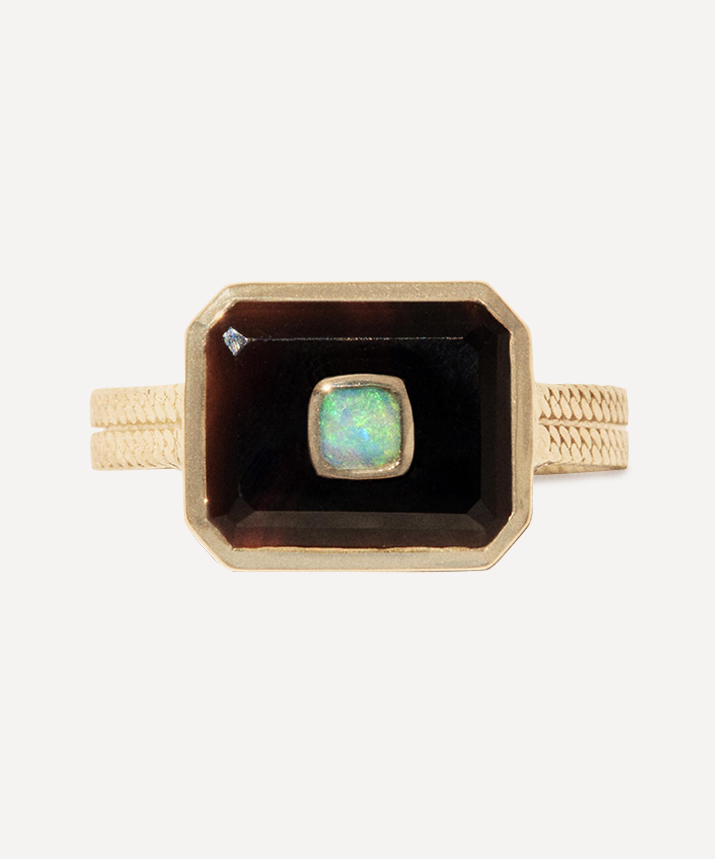 Shop Pascale Monvoisin 9ct Gold Anton N'1 Black Onyx Ring