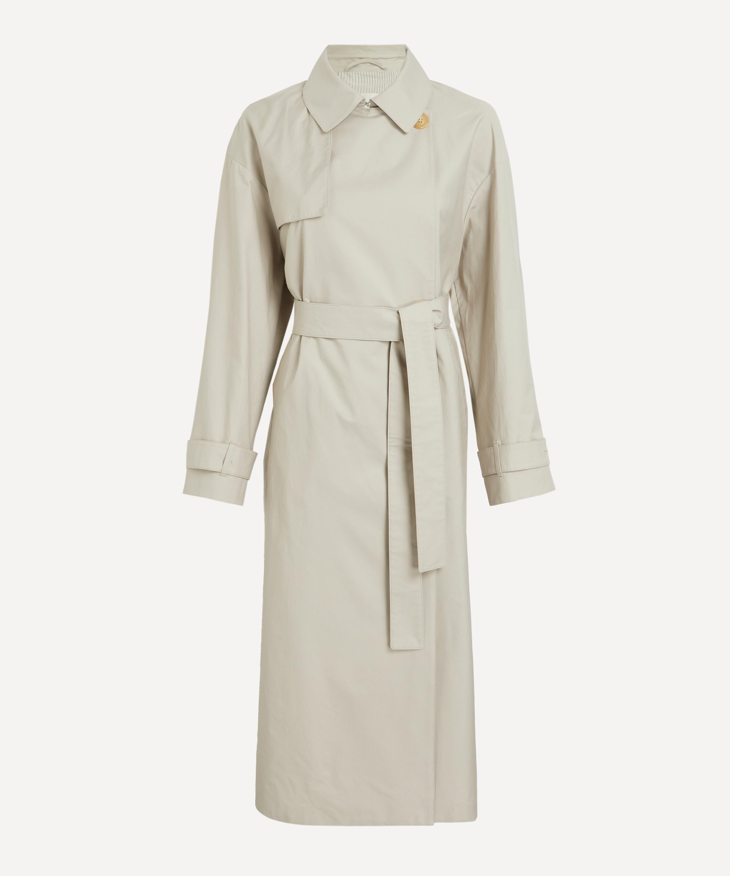 Max Mara Women's Stretch Cotton Canvas Raincoat