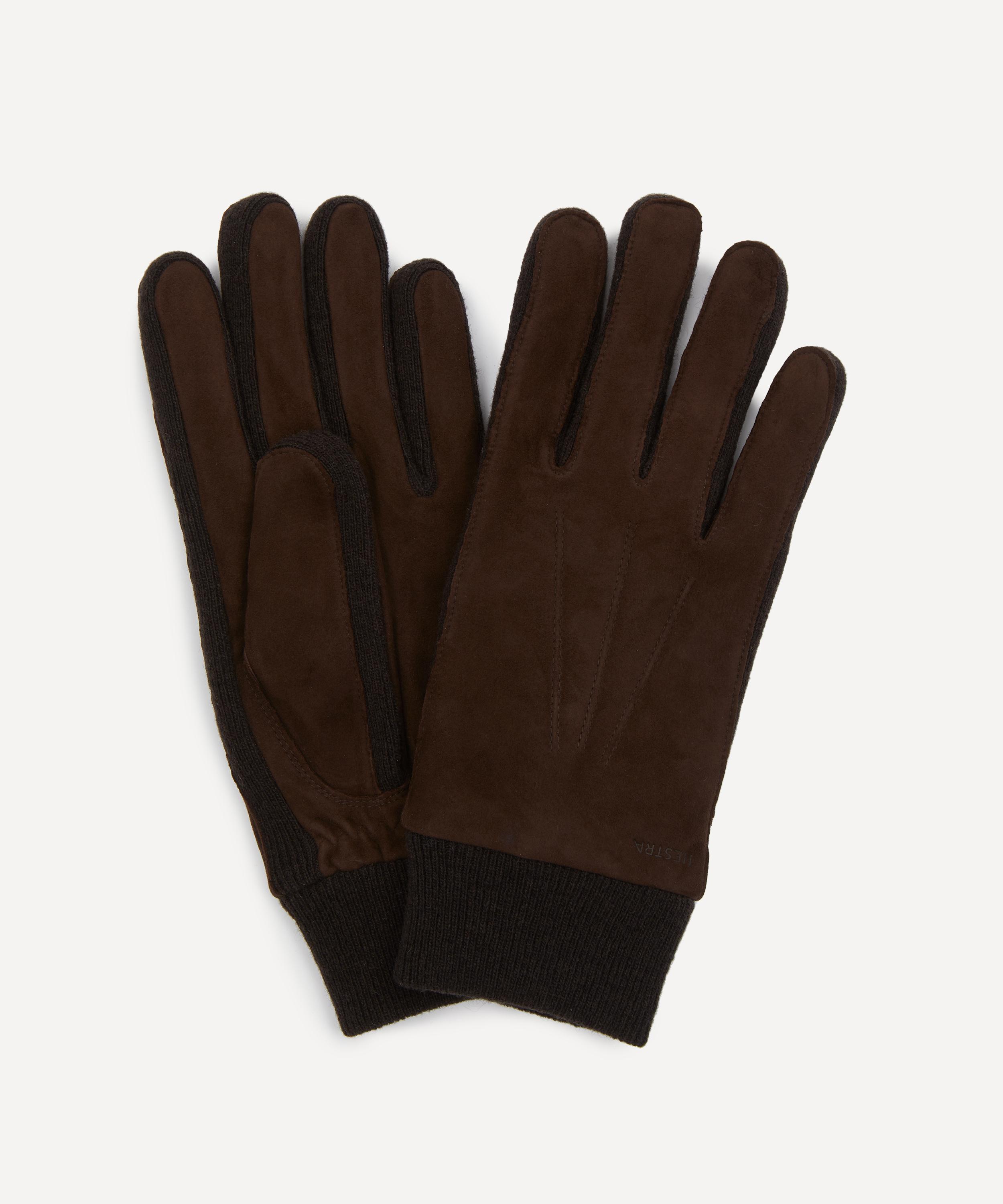 Hestra Mens Geoffrey Leather Gloves