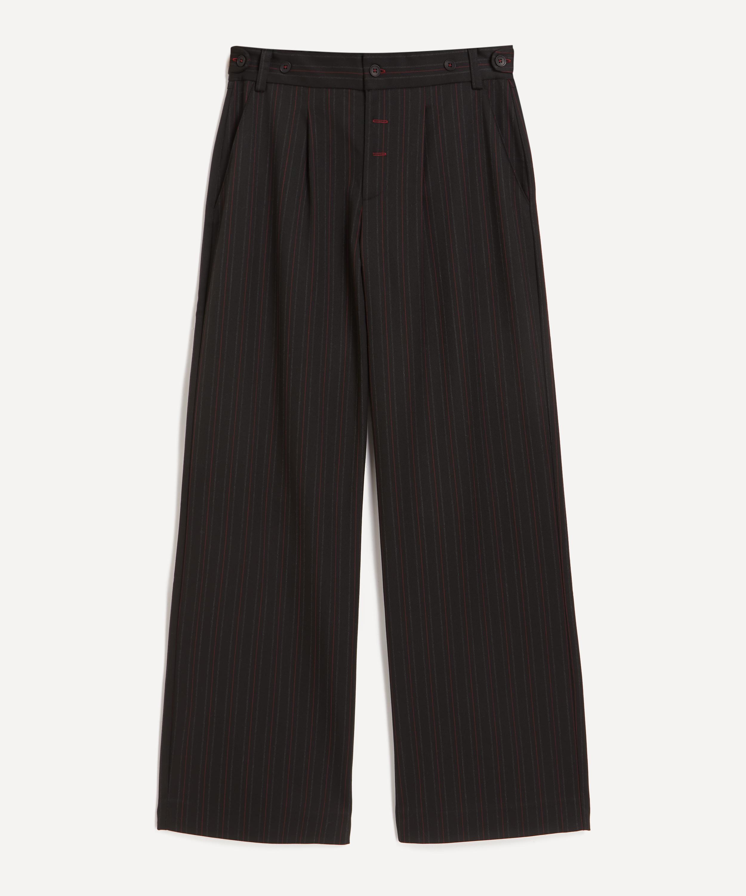Peachy Den Women's Lennox Lead Wide Leg Tailored Trousers