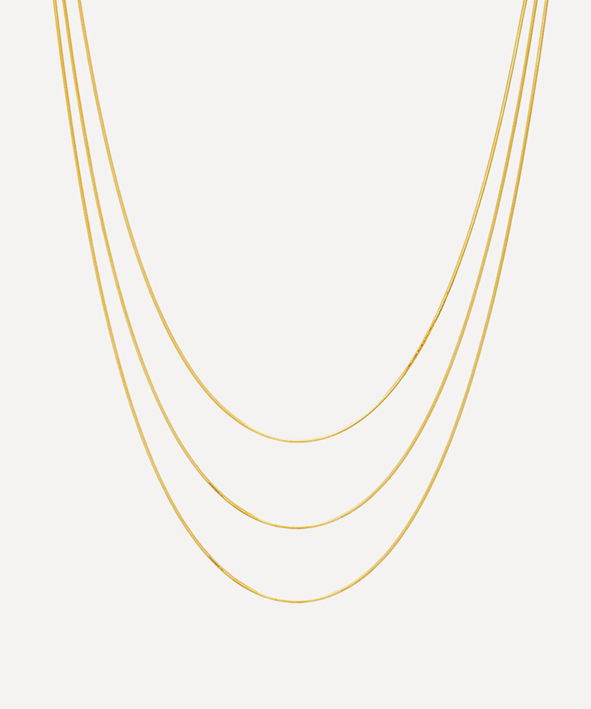 Shashi 14ct Gold-plated Sonara Necklace