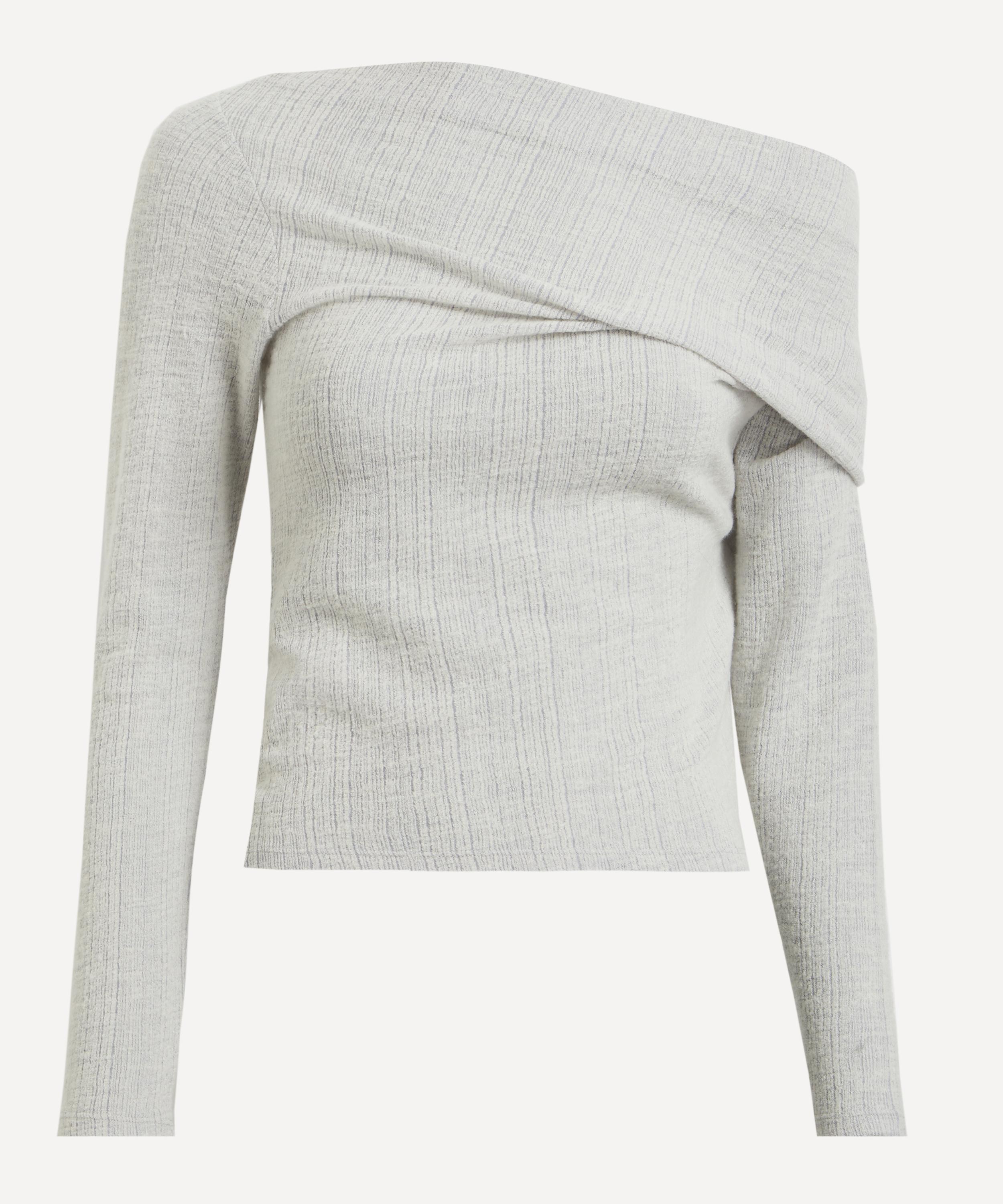 Shop Paloma Wool Women's Gabi Asymmetric Long-sleeve Top