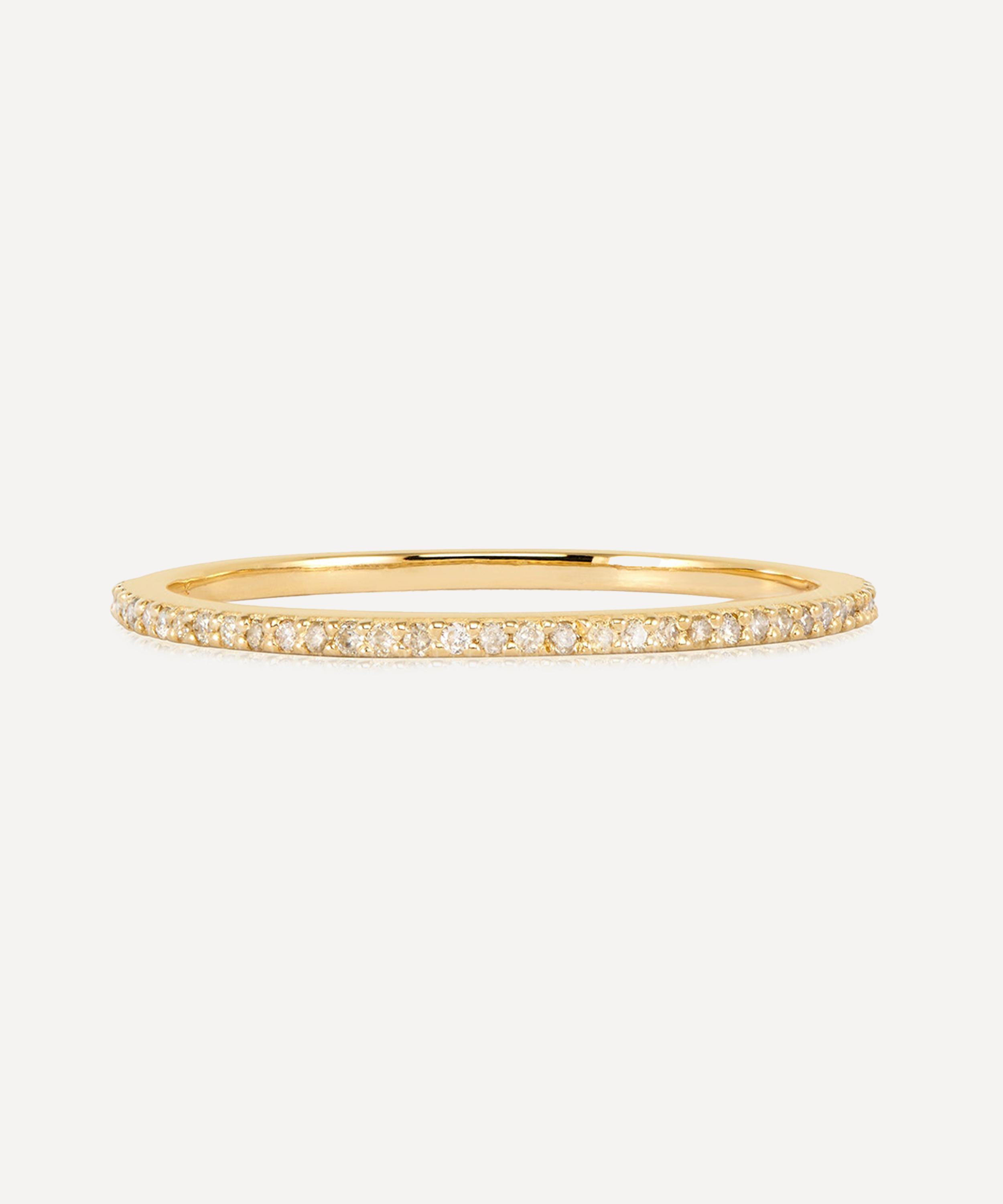 Rachel Jackson 9ct Gold Diamond Eternity Ring