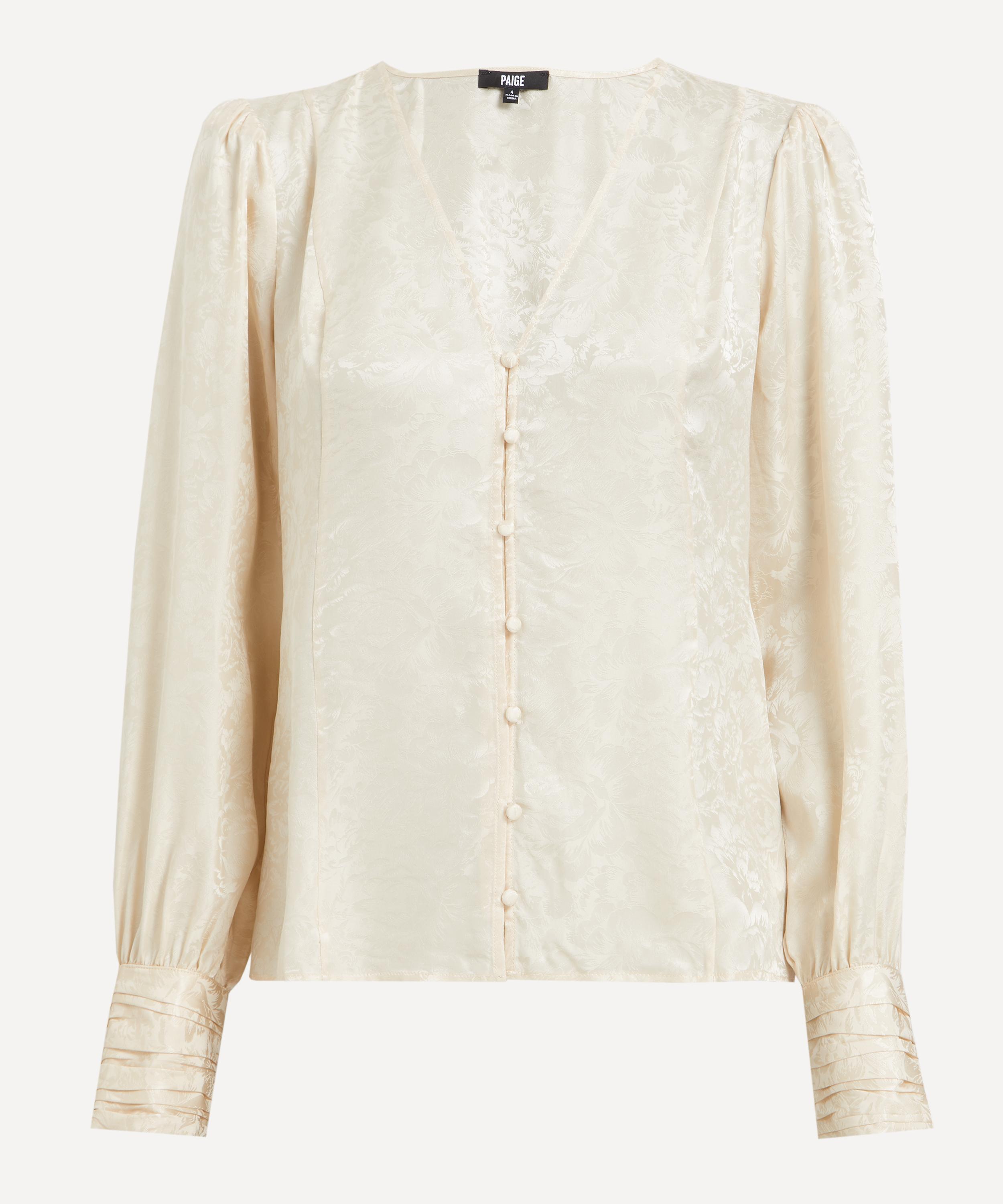 PAIGE PAIGE WOMEN'S MARIELLE SILK TOP 