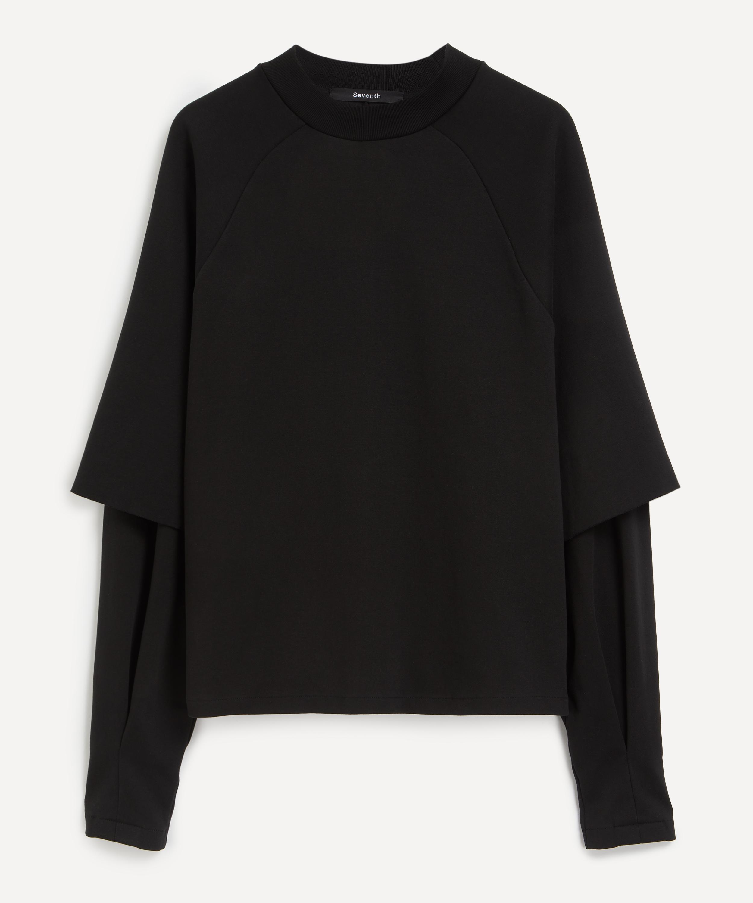 SEVENTH SEVENTH MENS RAGLAN LAYERED T-SHIRT 