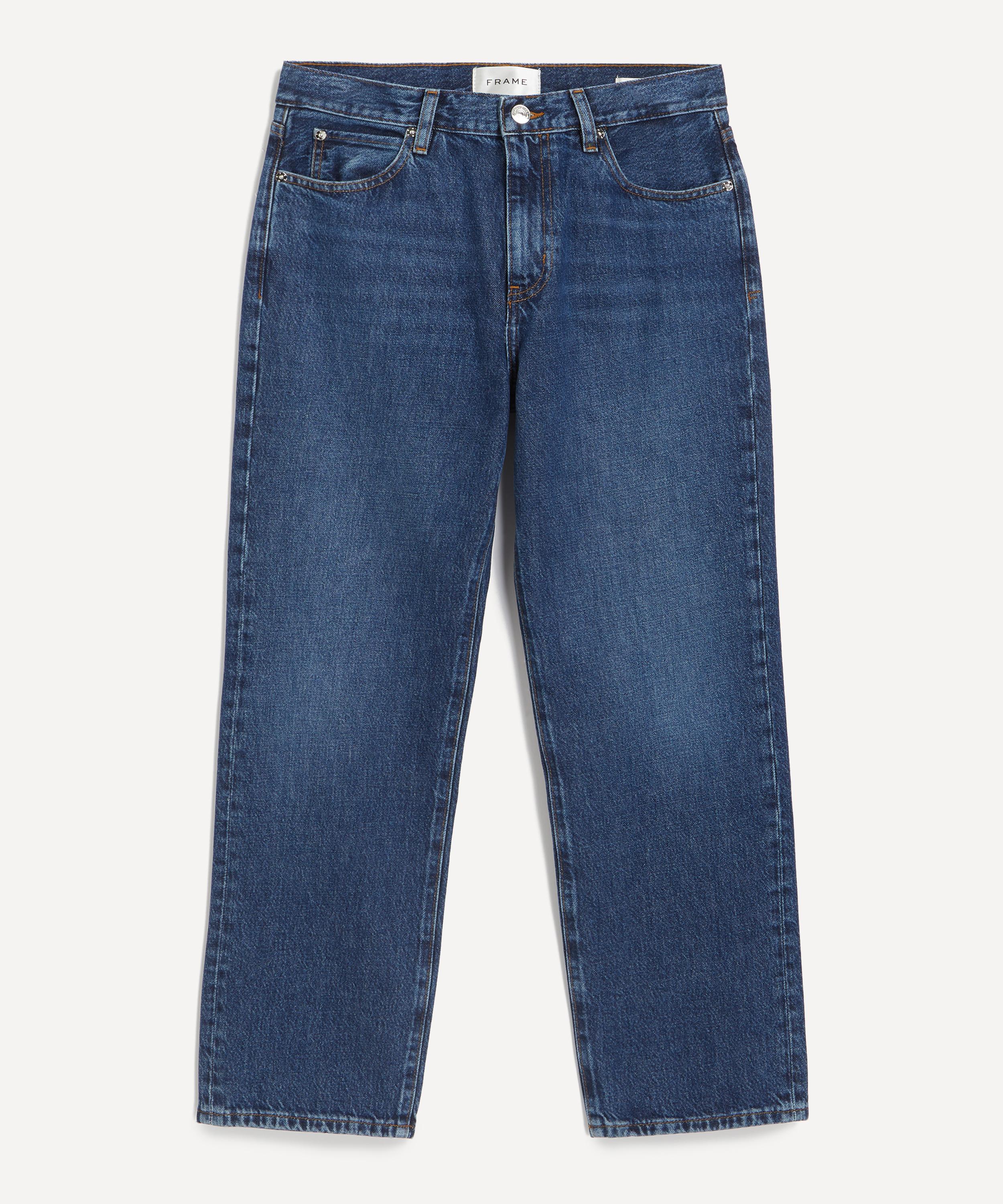 FRAME FRAME WOMEN'S HANG MID-RISE STRAIGHT ANKLE-LENGTH JEANS IN HOMER 