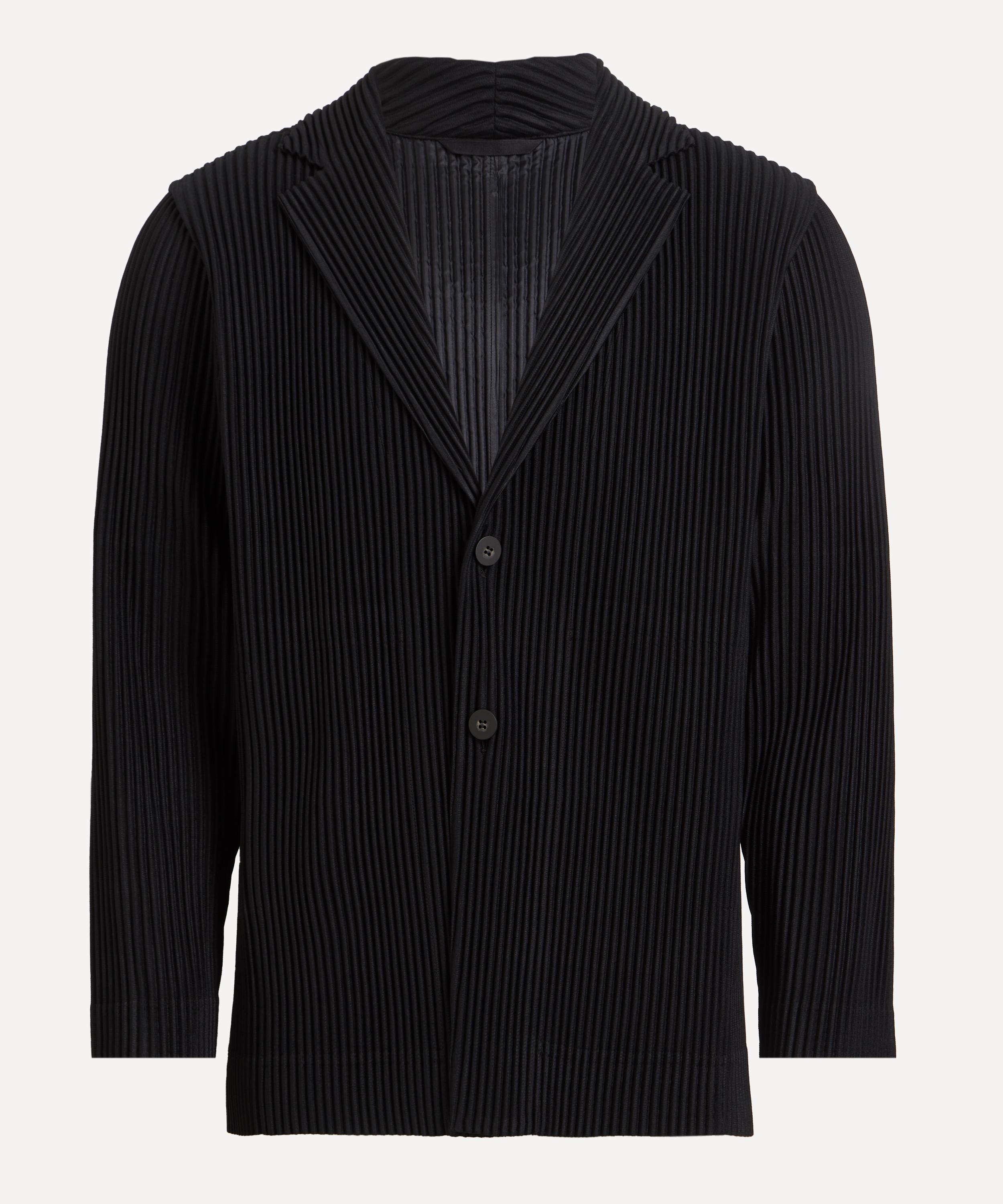 ISSEY MIYAKE HOMME PLISSE ISSEY MIYAKE MENS OCTOBER BASICS PLEATED JACKET 