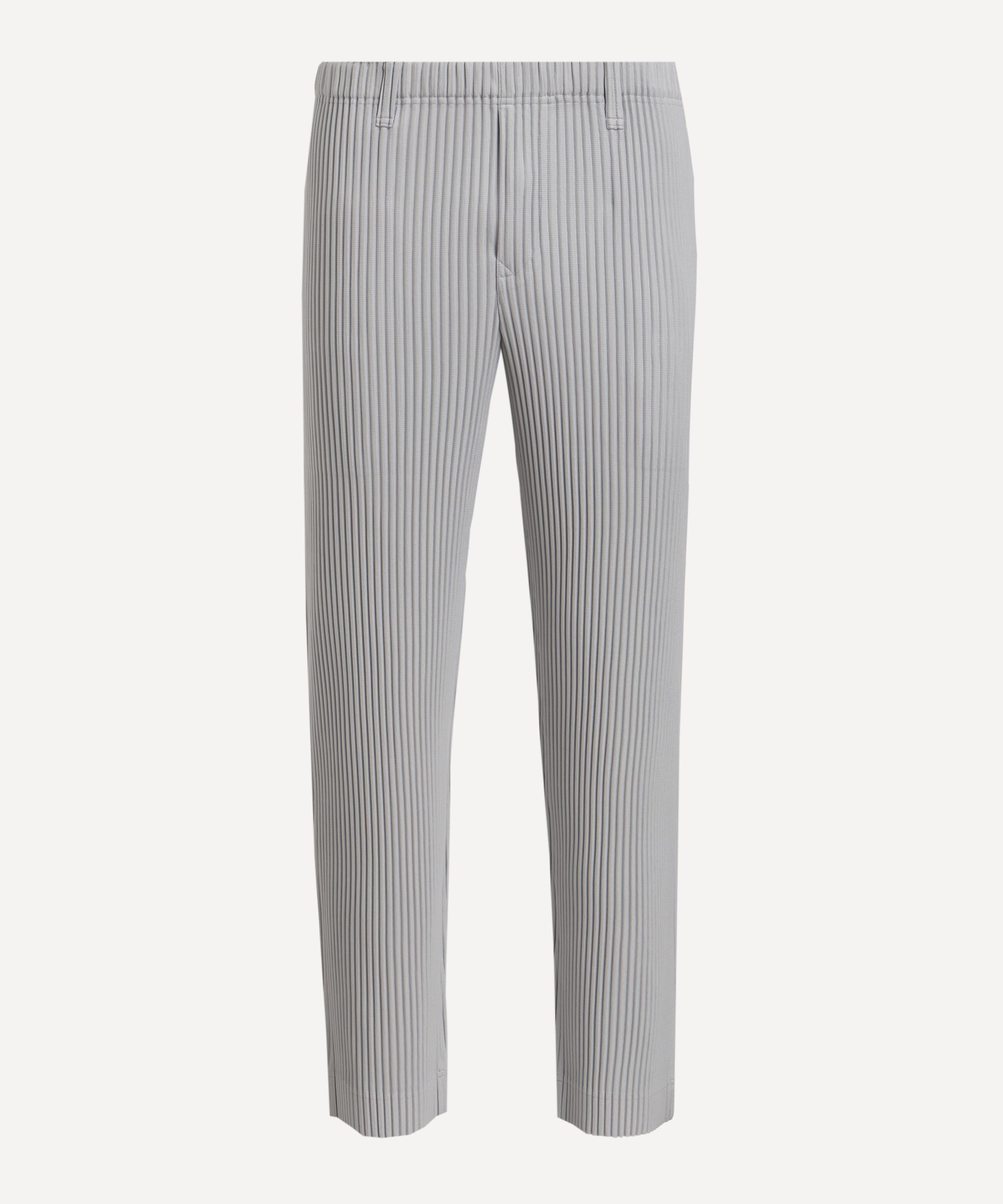 ISSEY MIYAKE HOMME PLISSE ISSEY MIYAKE MENS OCTOBER BASICS PLEATED TROUSERS 