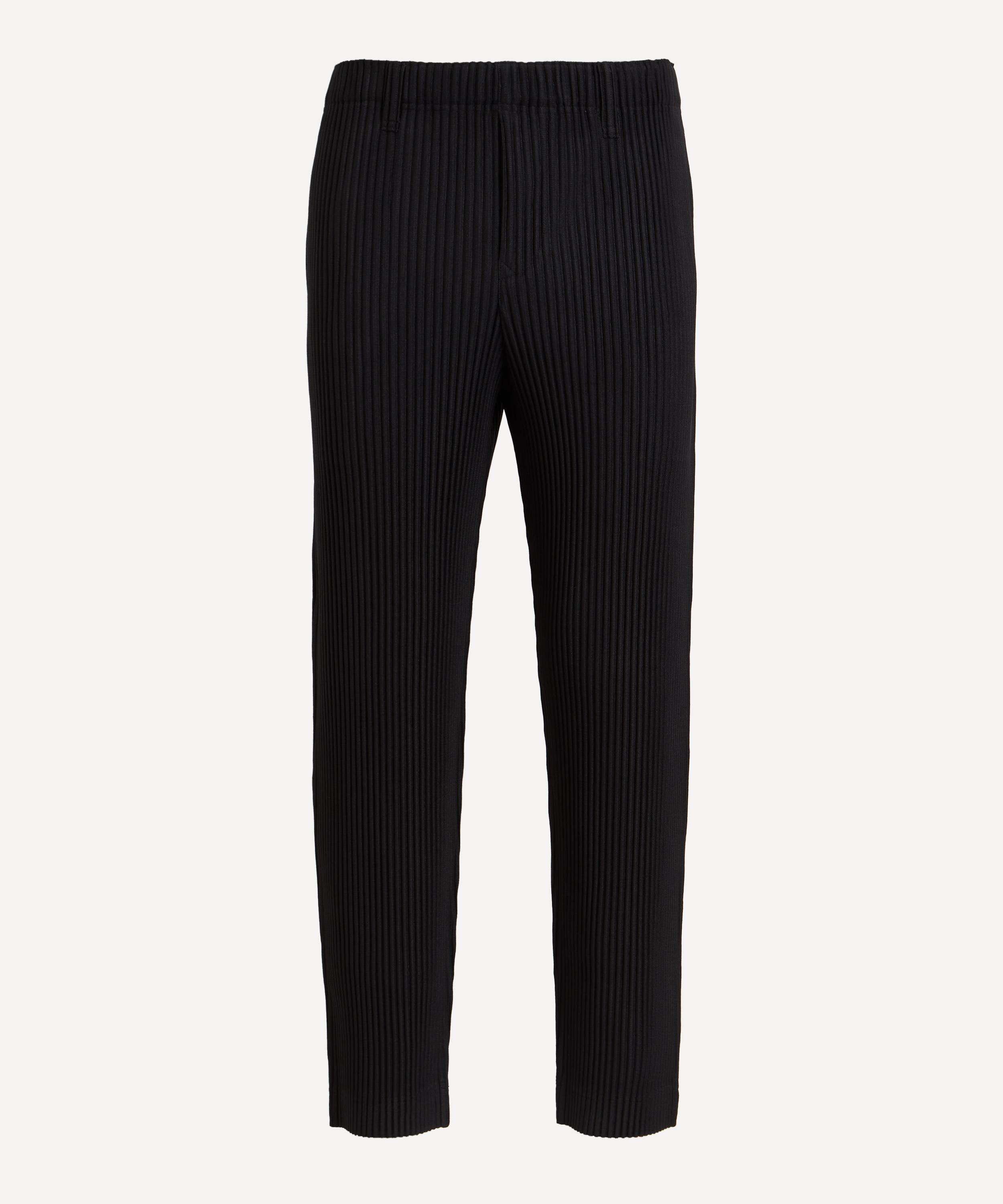 ISSEY MIYAKE HOMME PLISSE ISSEY MIYAKE MENS OCTOBER BASICS PLEATED TROUSERS 