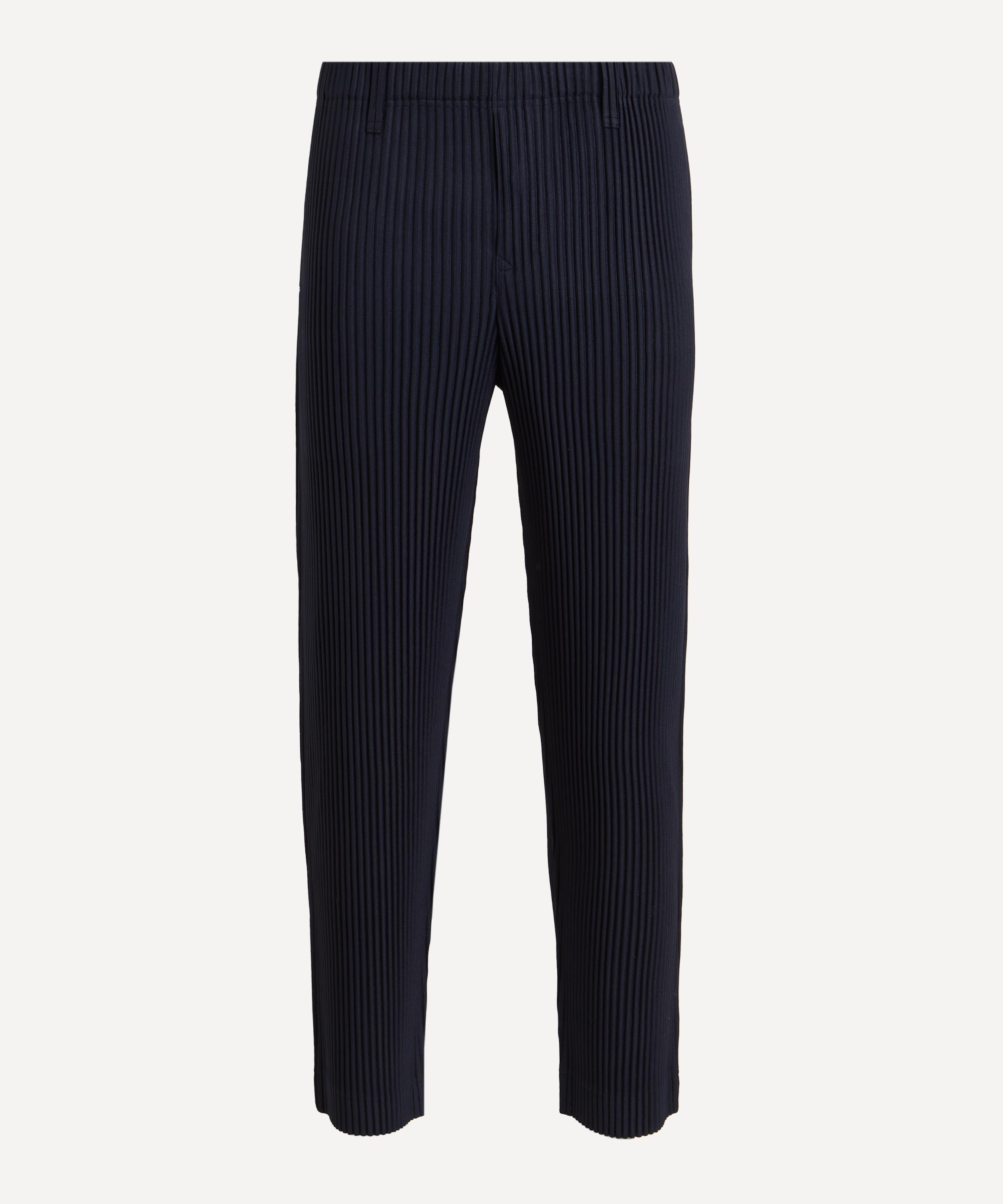 ISSEY MIYAKE HOMME PLISSE ISSEY MIYAKE MENS OCTOBER BASICS PLEATED TROUSERS 