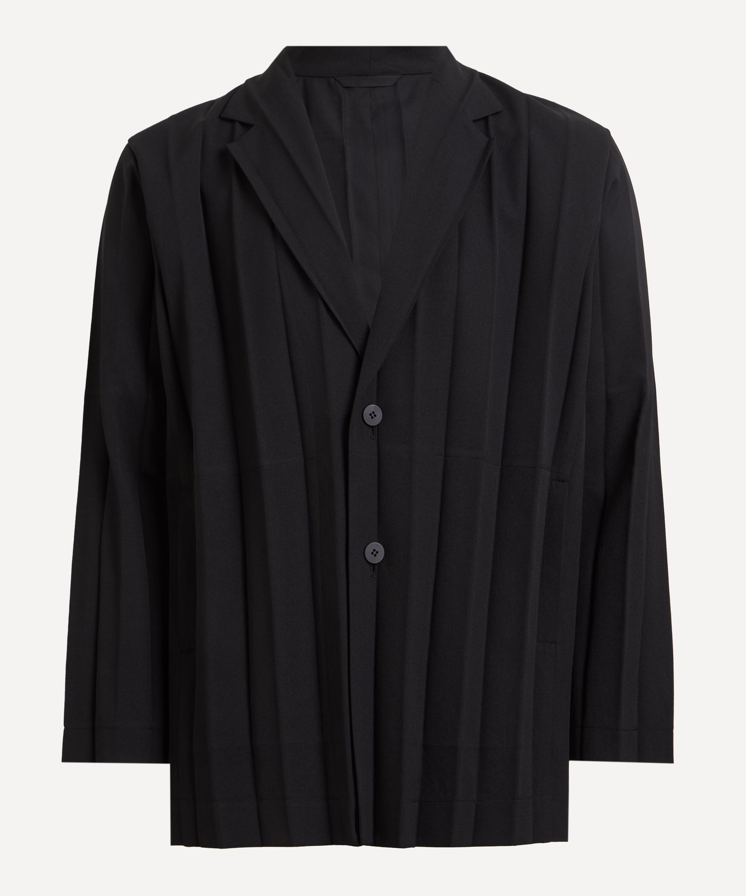 ISSEY MIYAKE HOMME PLISSE ISSEY MIYAKE MENS EDGE ENSEMBLE PLEATED JACKET 