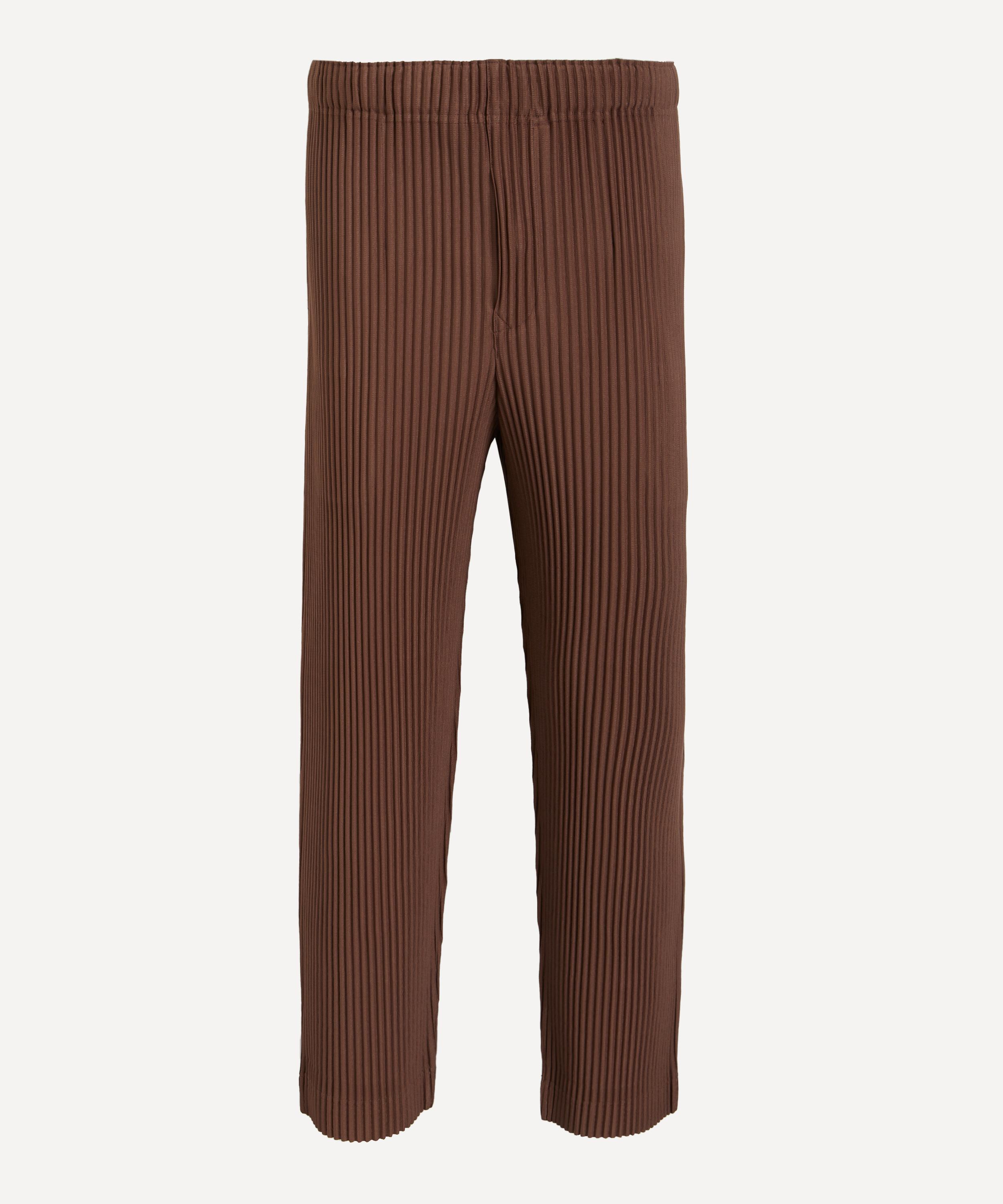 ISSEY MIYAKE HOMME PLISSE ISSEY MIYAKE MENS MC NOVEMBER SLIGHTLY TAPERED TROUSERS 