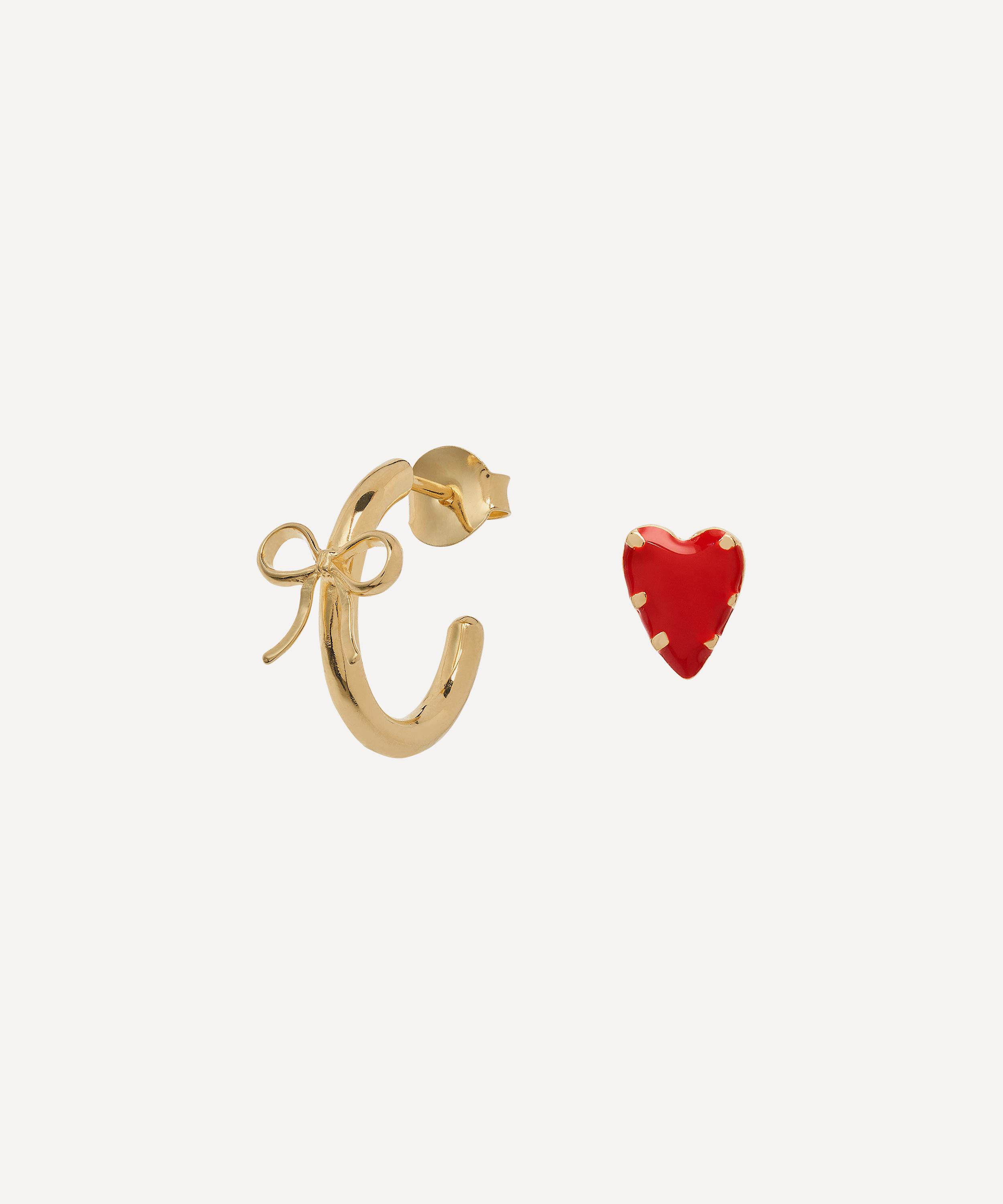 Anna + Nina 14ct Gold-plated Special Gift Earring Set