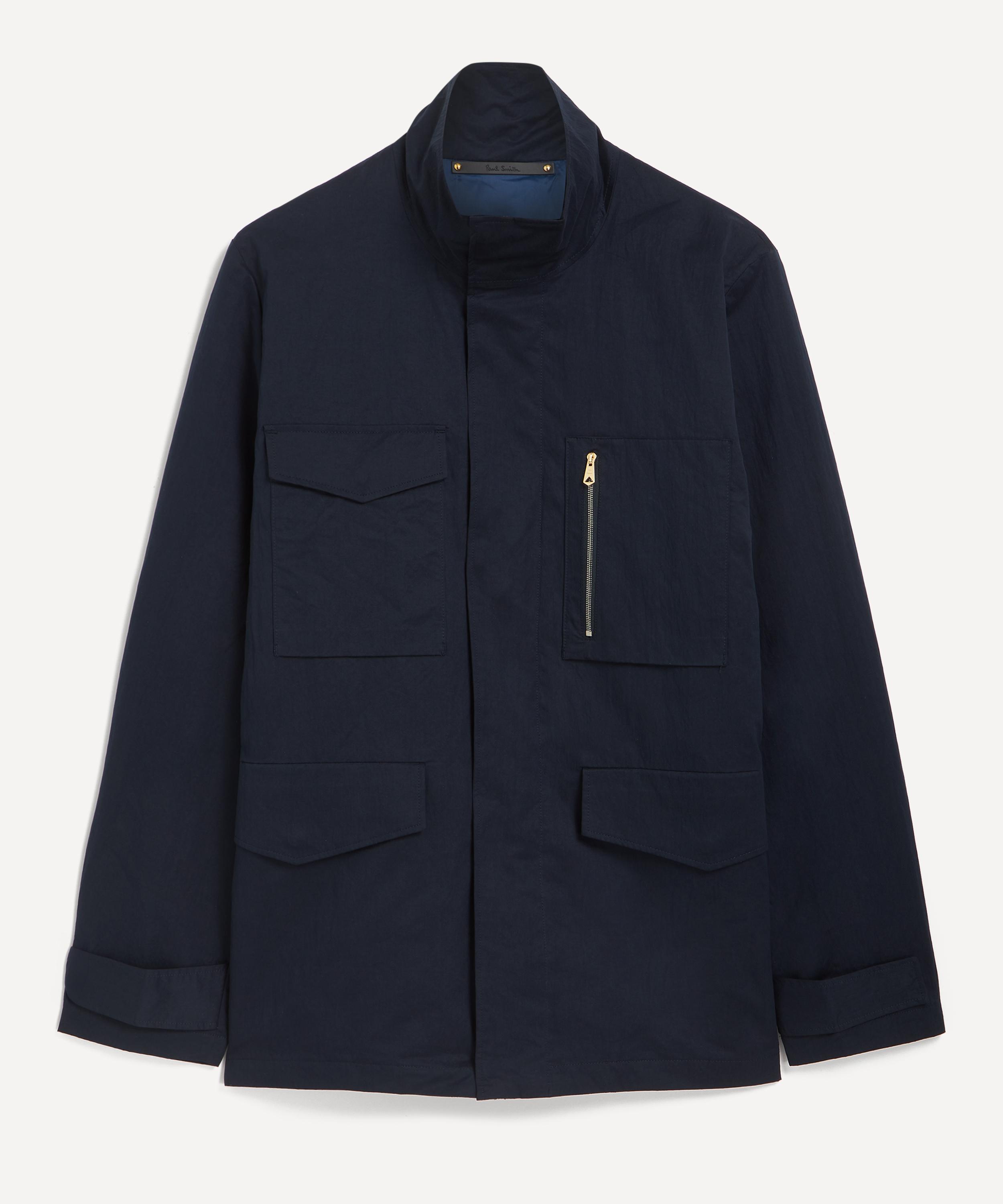 PAUL SMITH PAUL SMITH MENS NAVY FIELD JACKET 
