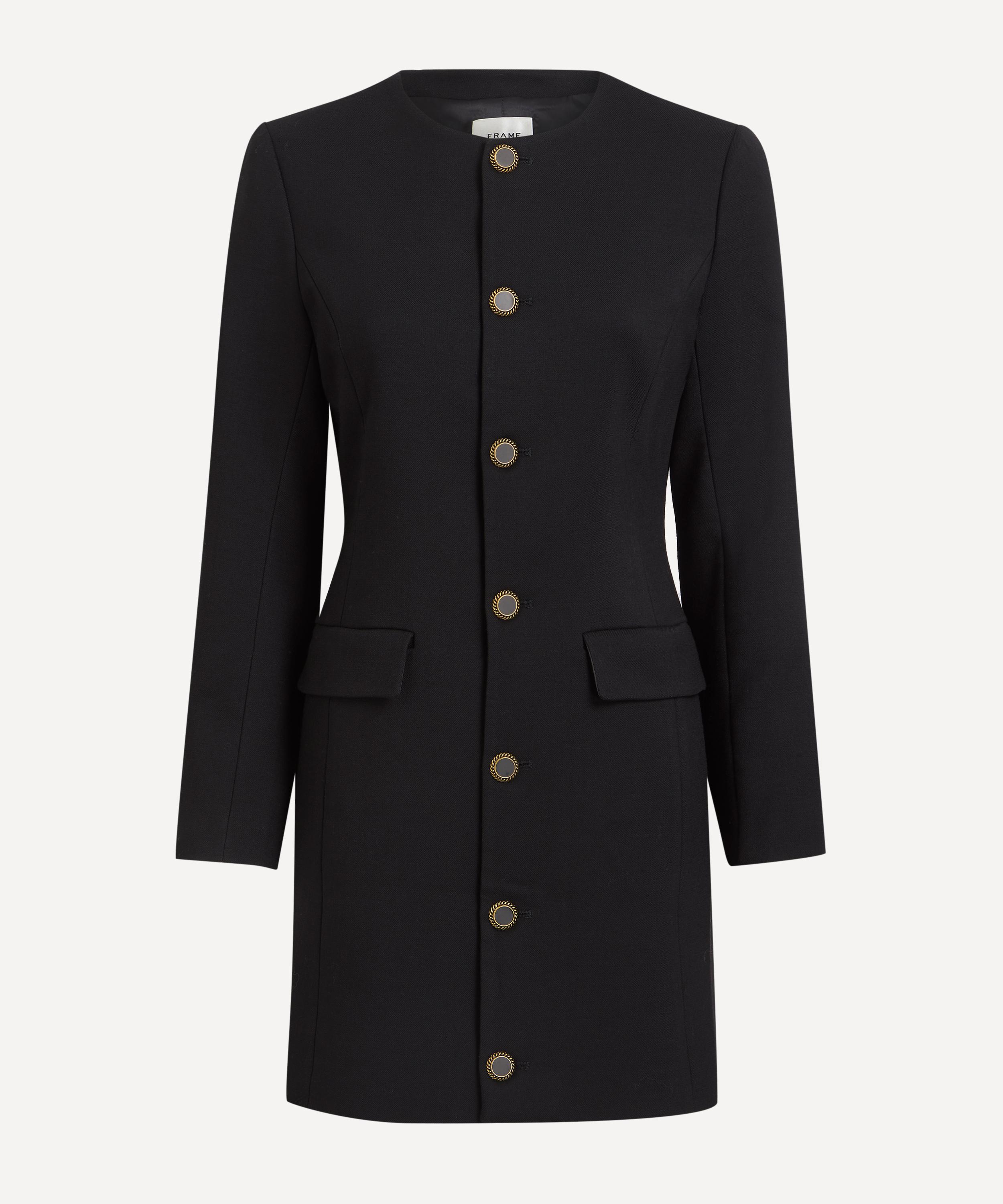 Frame Women's Button Front Suiting Mini Dress
