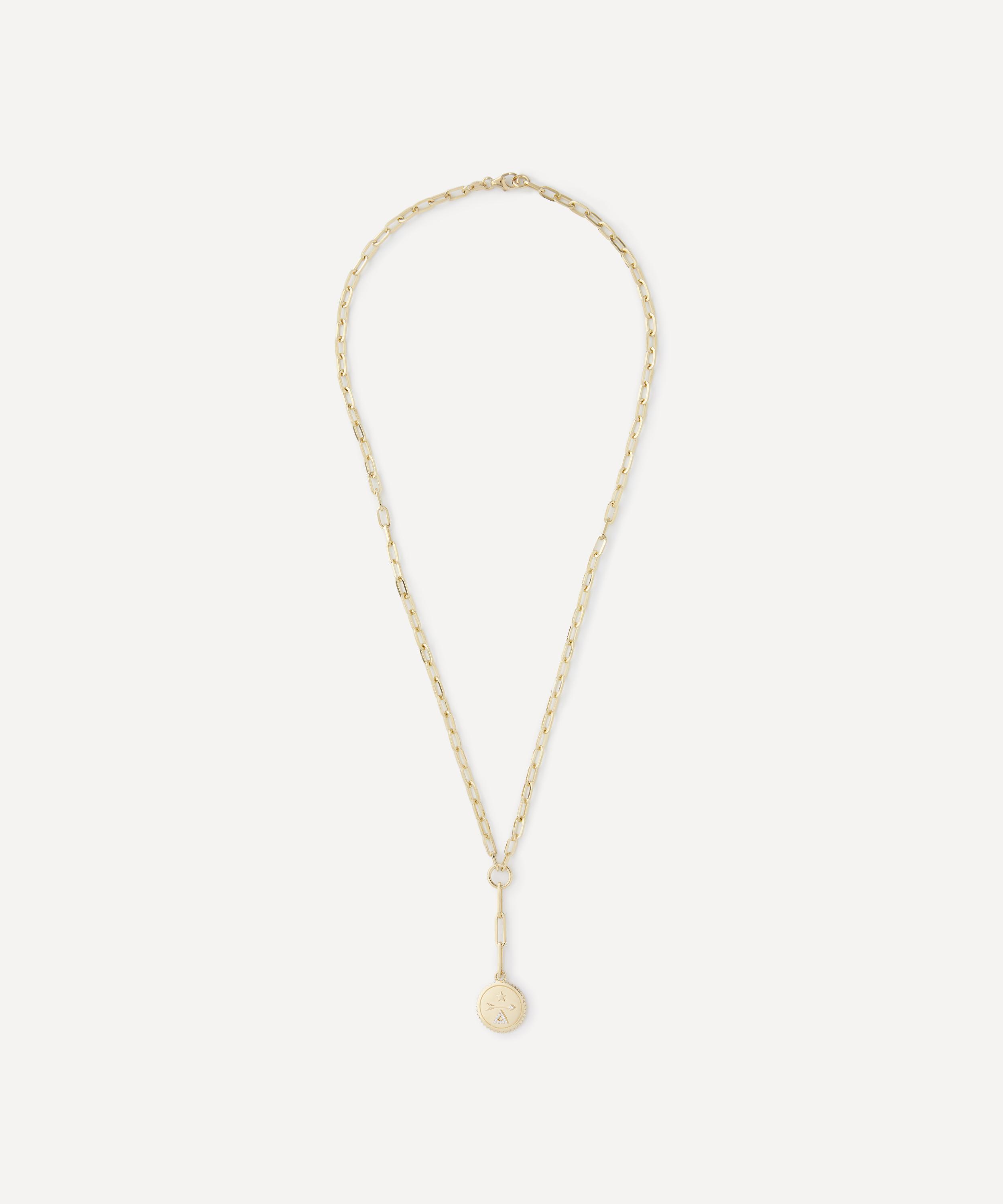 FOUNDRAE FOUNDRAE 18CT GOLD DREAM REFINED CLIP EXTENSION CHAIN PENDANT NECKLACE 
