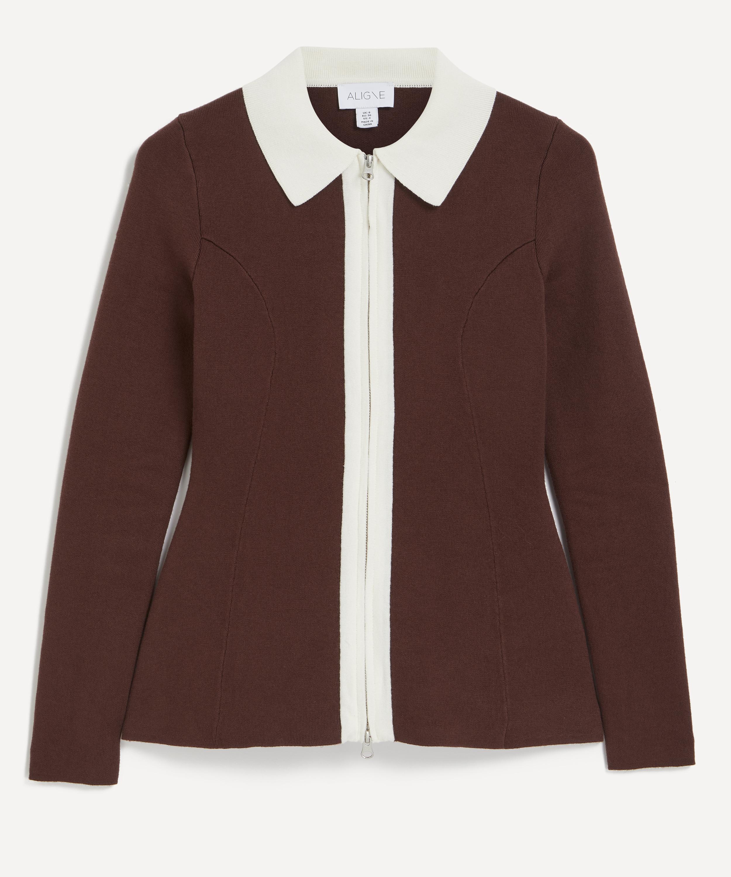 Aligne Women's Isobel Colour-block Waisted Cardigan