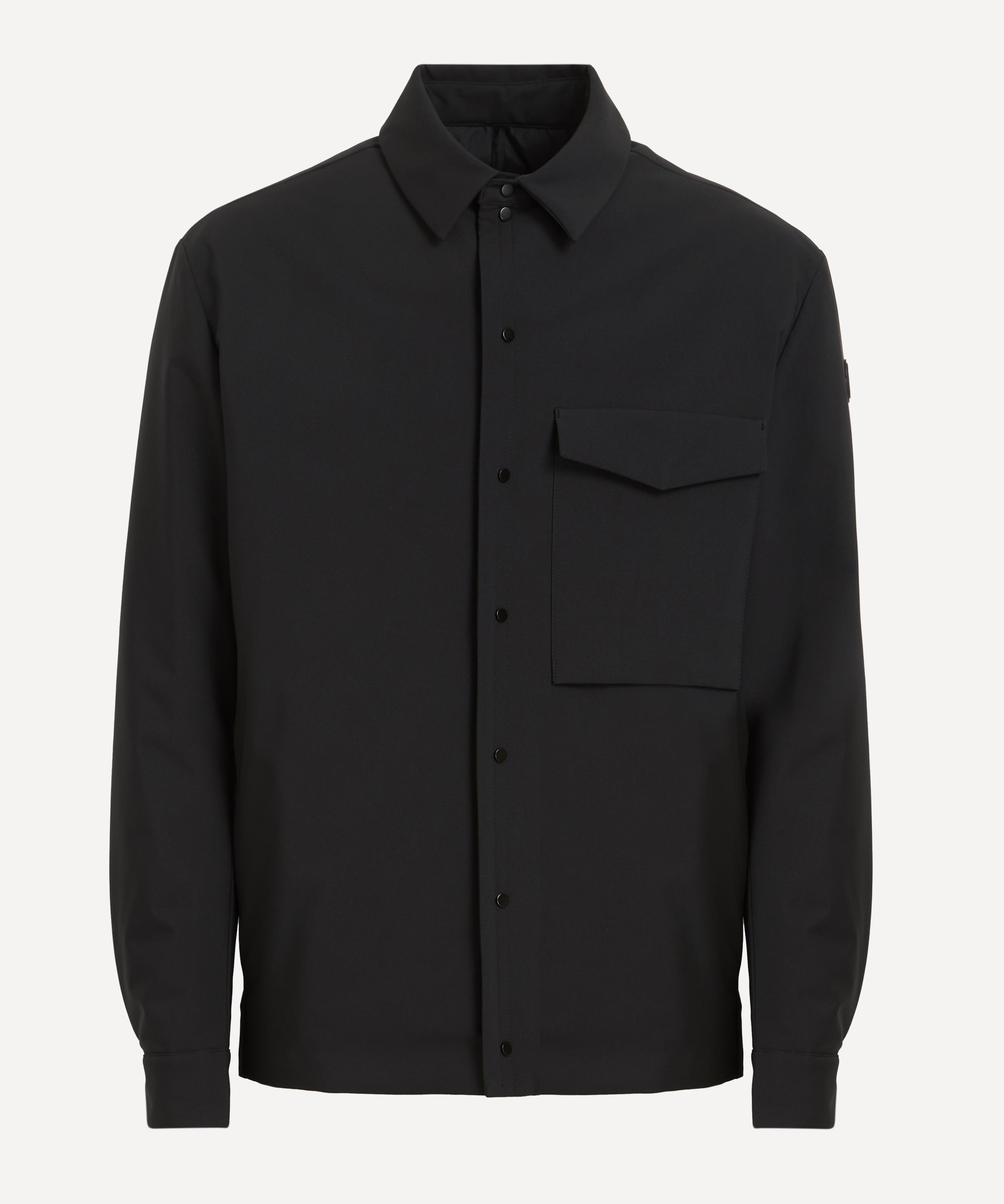 Moncler Mens Black Vautisse Technical Shirt Jacket
