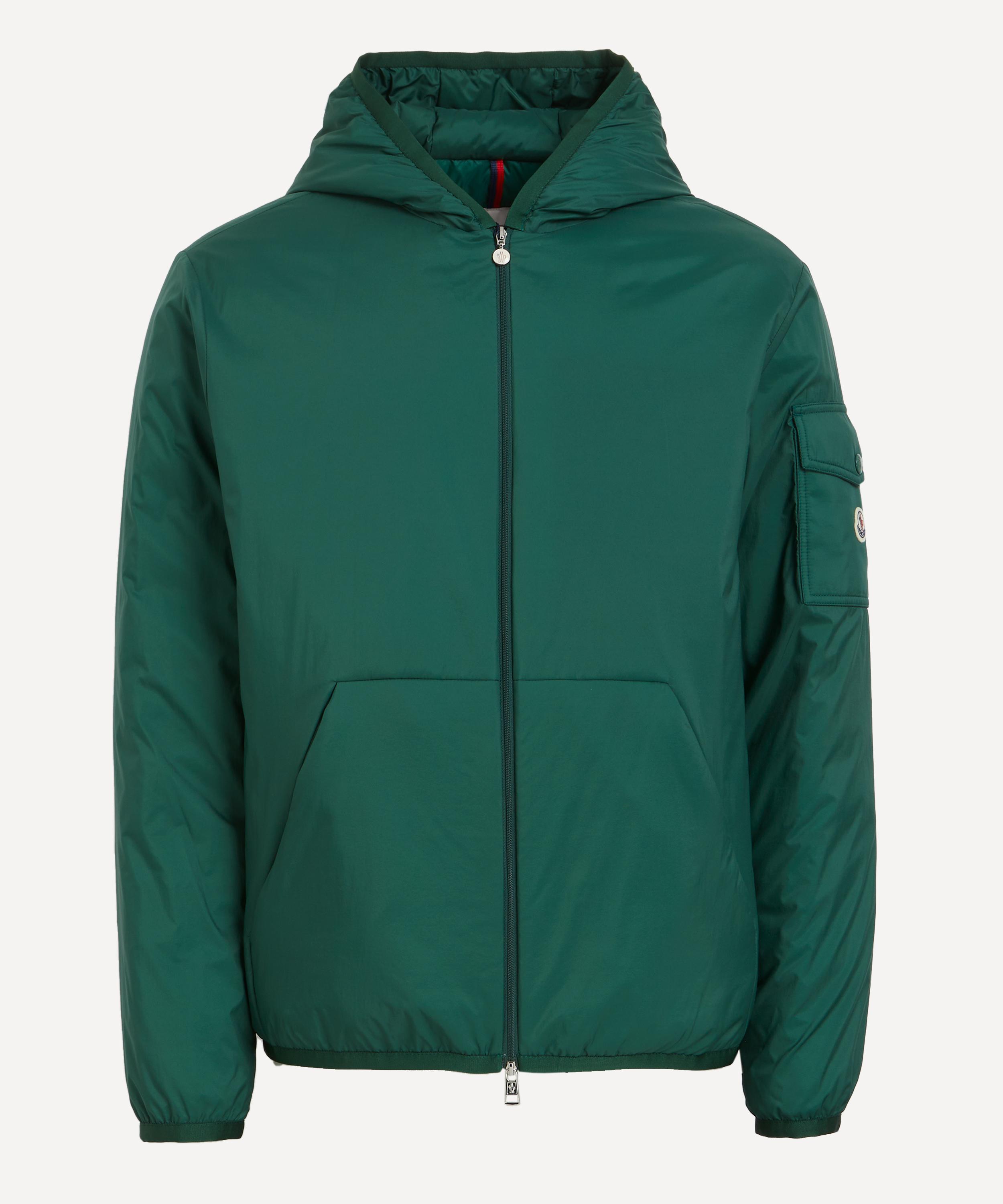 Moncler Mens Green Monteynard Short Down Jacket In Green