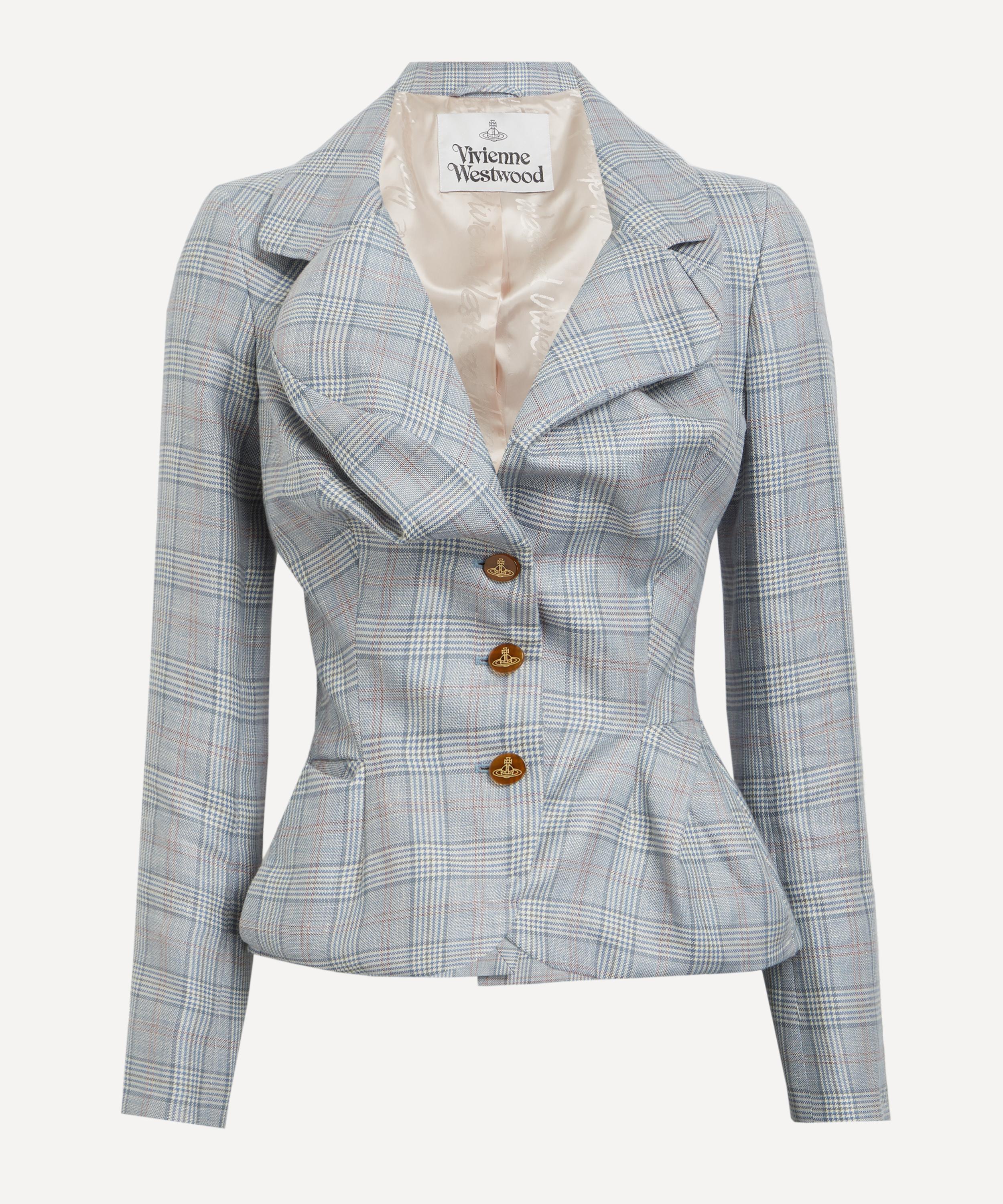 Shop Vivienne Westwood Women's Grey Drunken Jacket