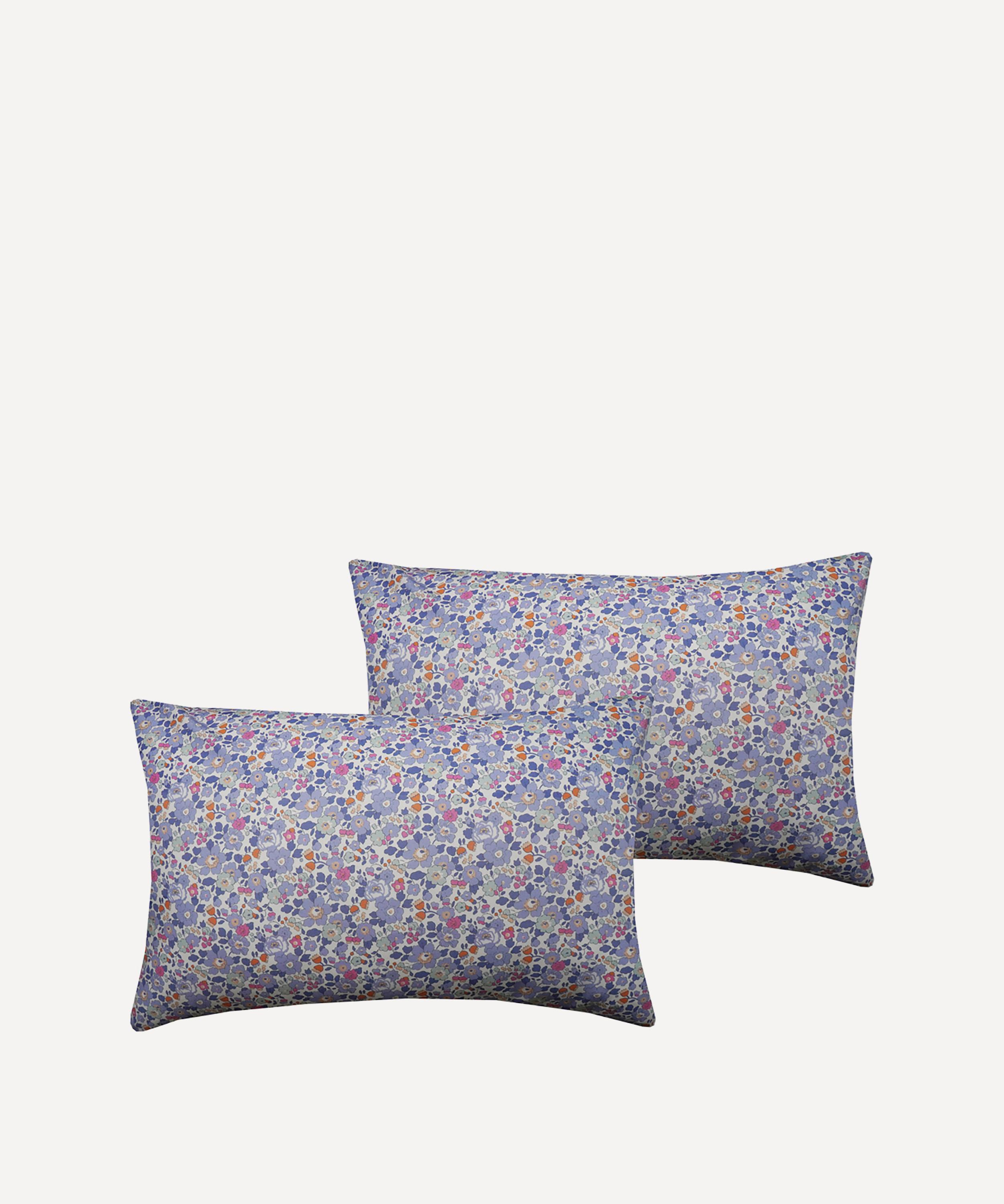 Coco & Wolf Betsy Lavender Cotton Pillowcases Set Of Two