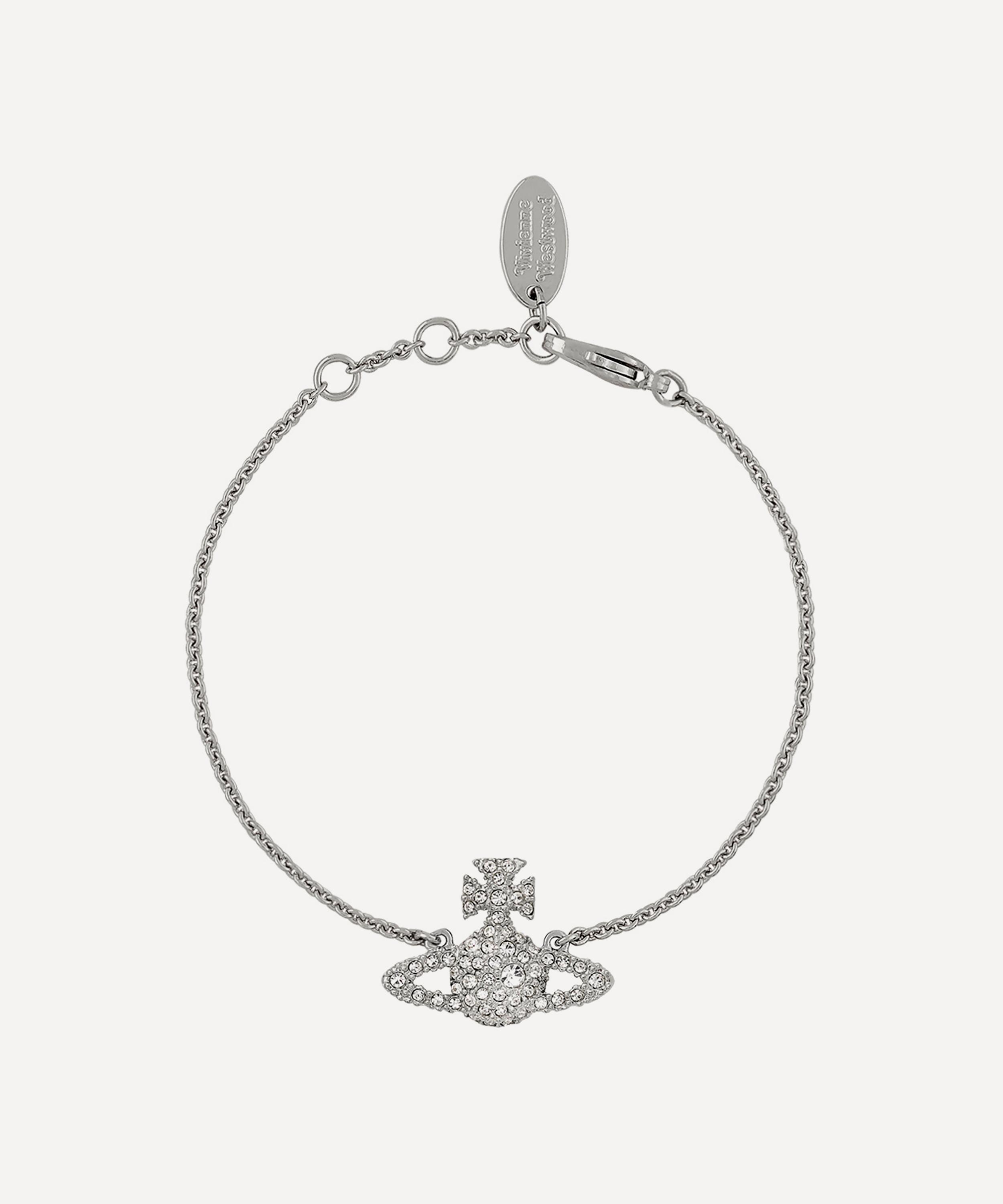 Vivienne Westwood Silver-tone Carmela Bas Relief Bracelet