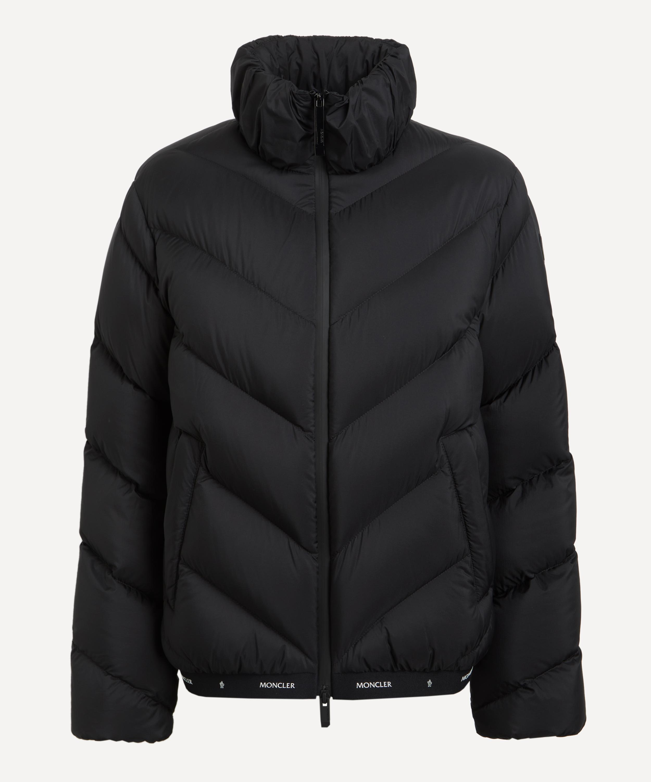 Moncler Grignan Diagonal-quilted Short Down Jacket