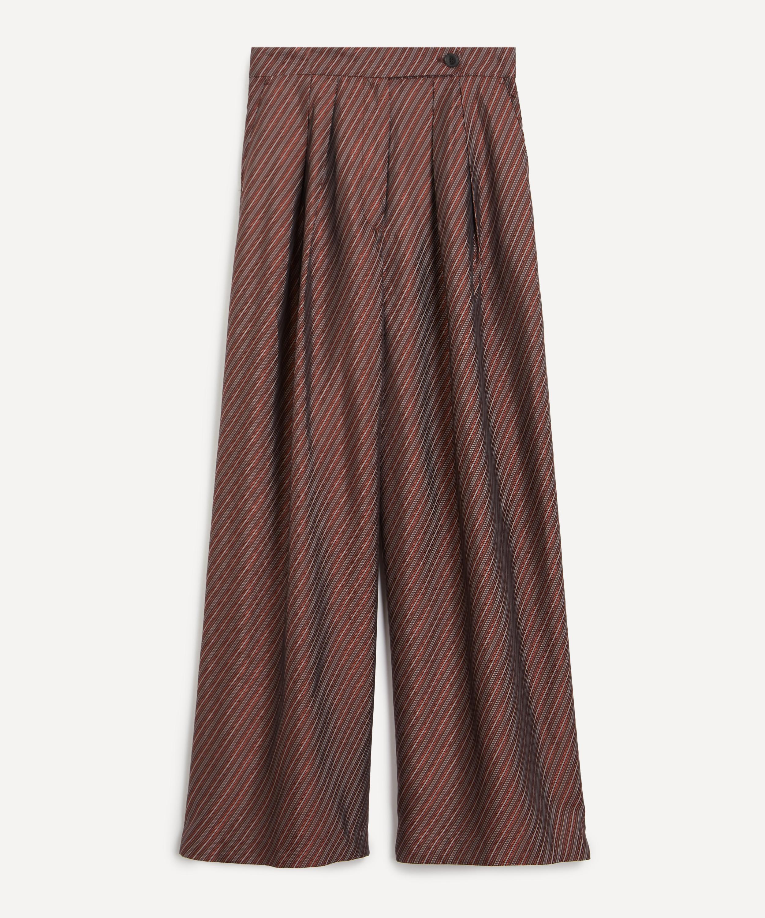 Dries Van Noten Pamplona Wide Leg Trousers