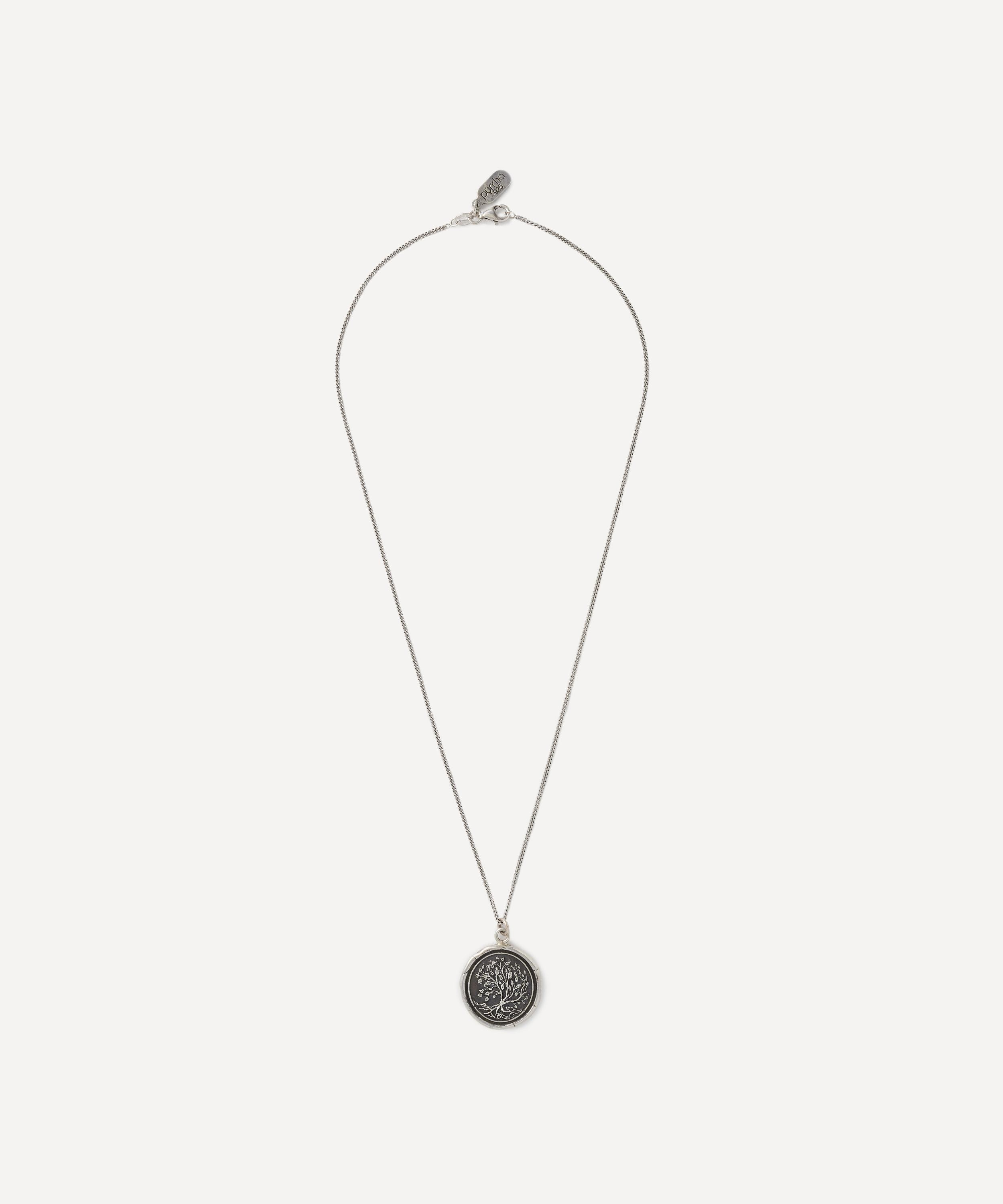 Pyrrha Sterling Silver Tree Of Life Pendant Necklace