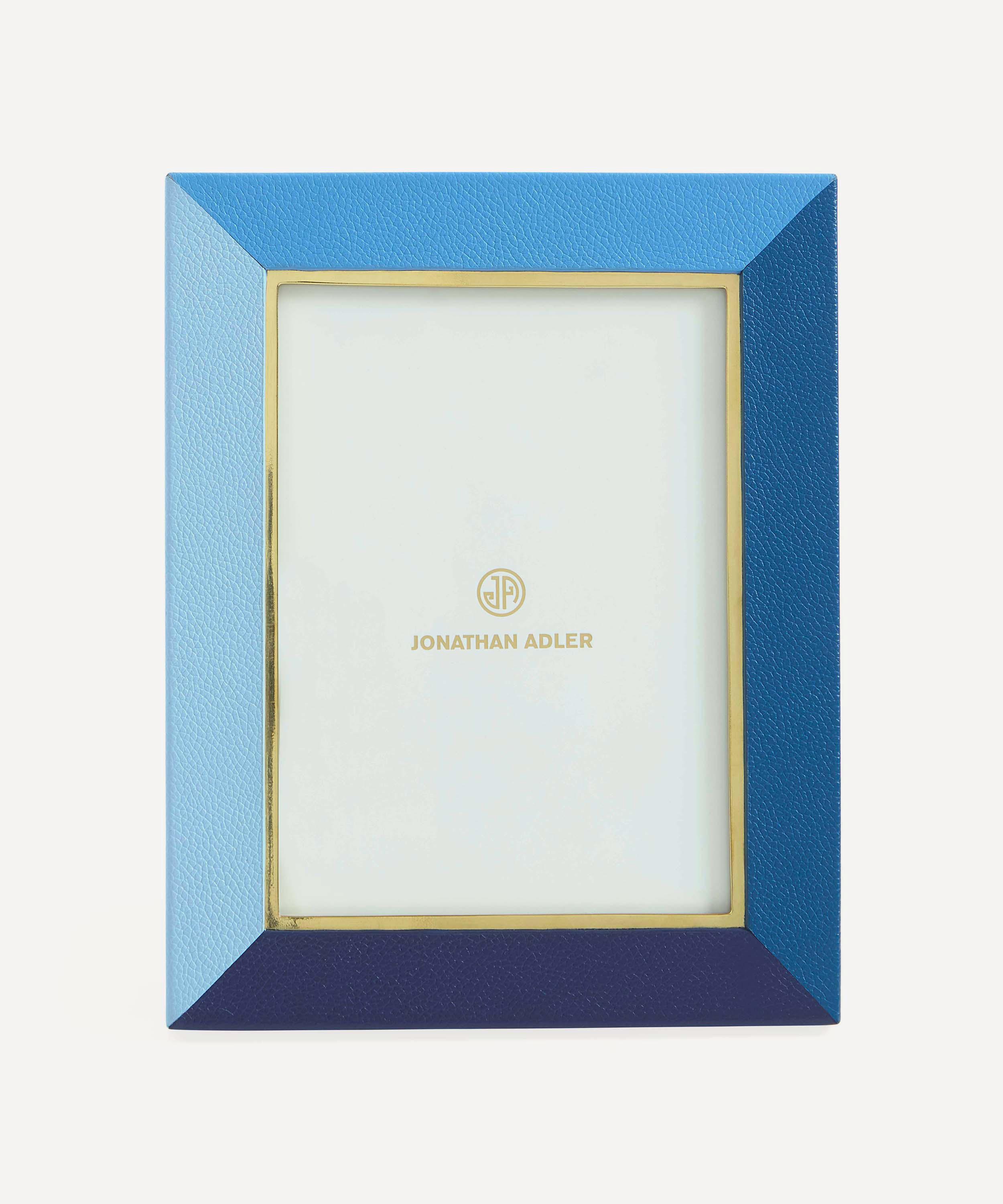 Jonathan Adler Perimeter Leather Frame 5x7
