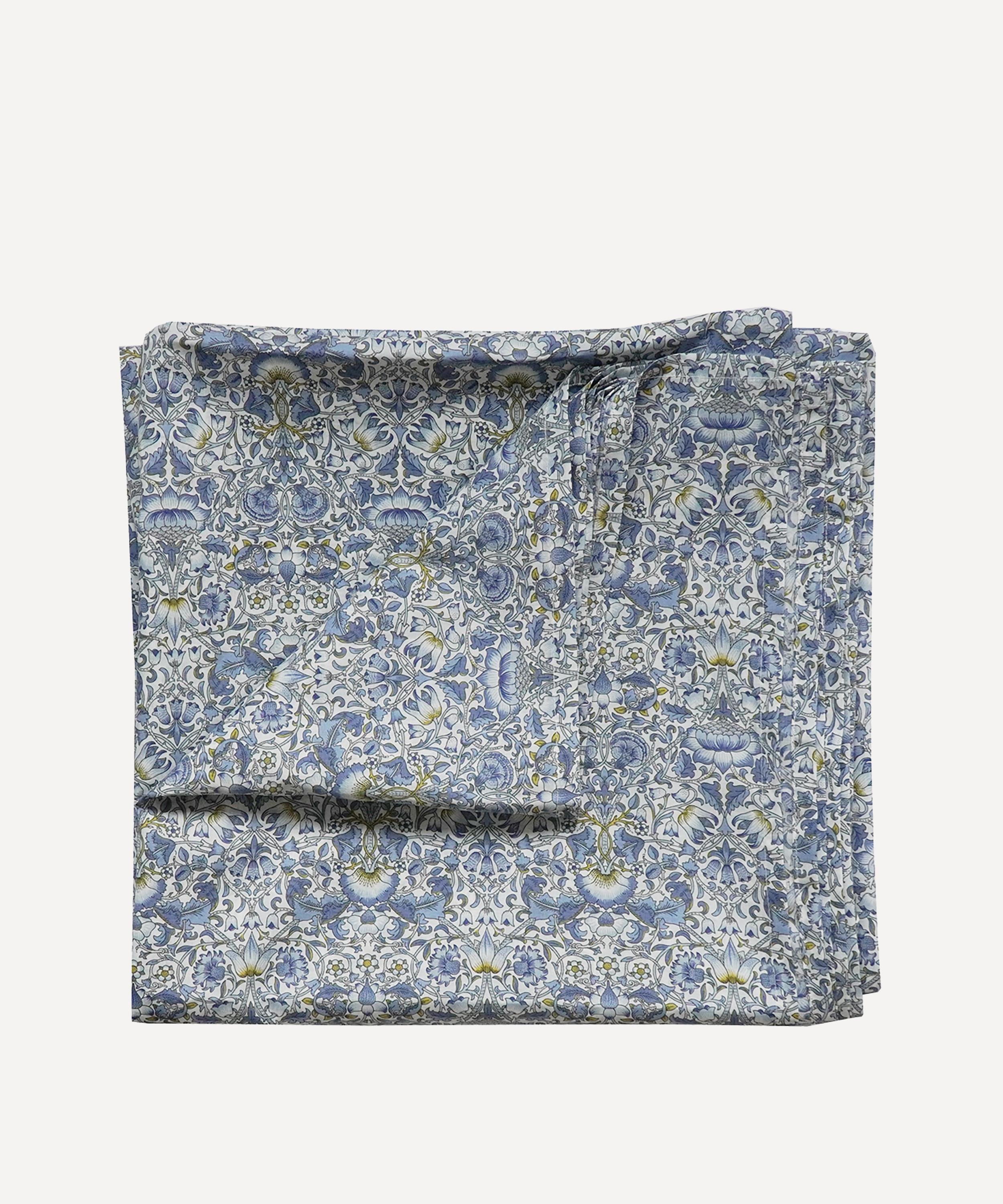 COCO & WOLF COCO & WOLF LODDEN CHINA BLUE SINGLE FLAT SHEET 